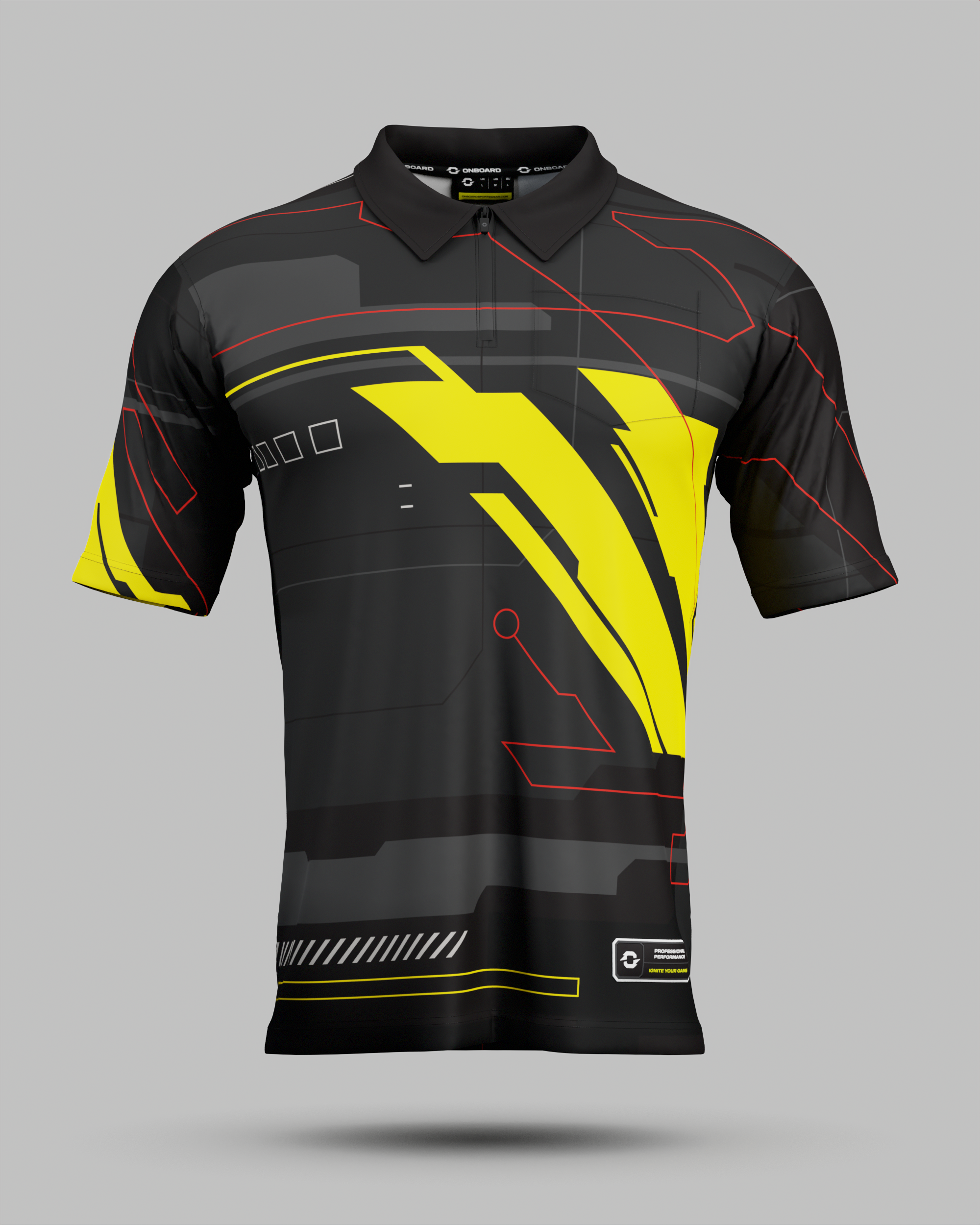 Tokyo 2.0 1/4 Zip Polo Collar Jersey With Pocket