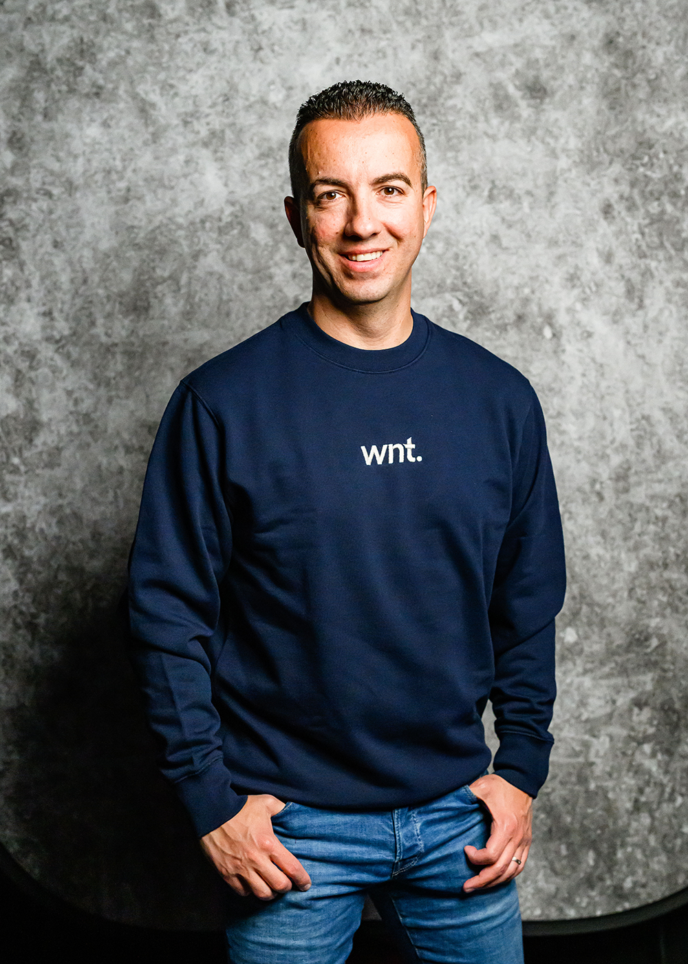 WNT Essential Sweater Navy