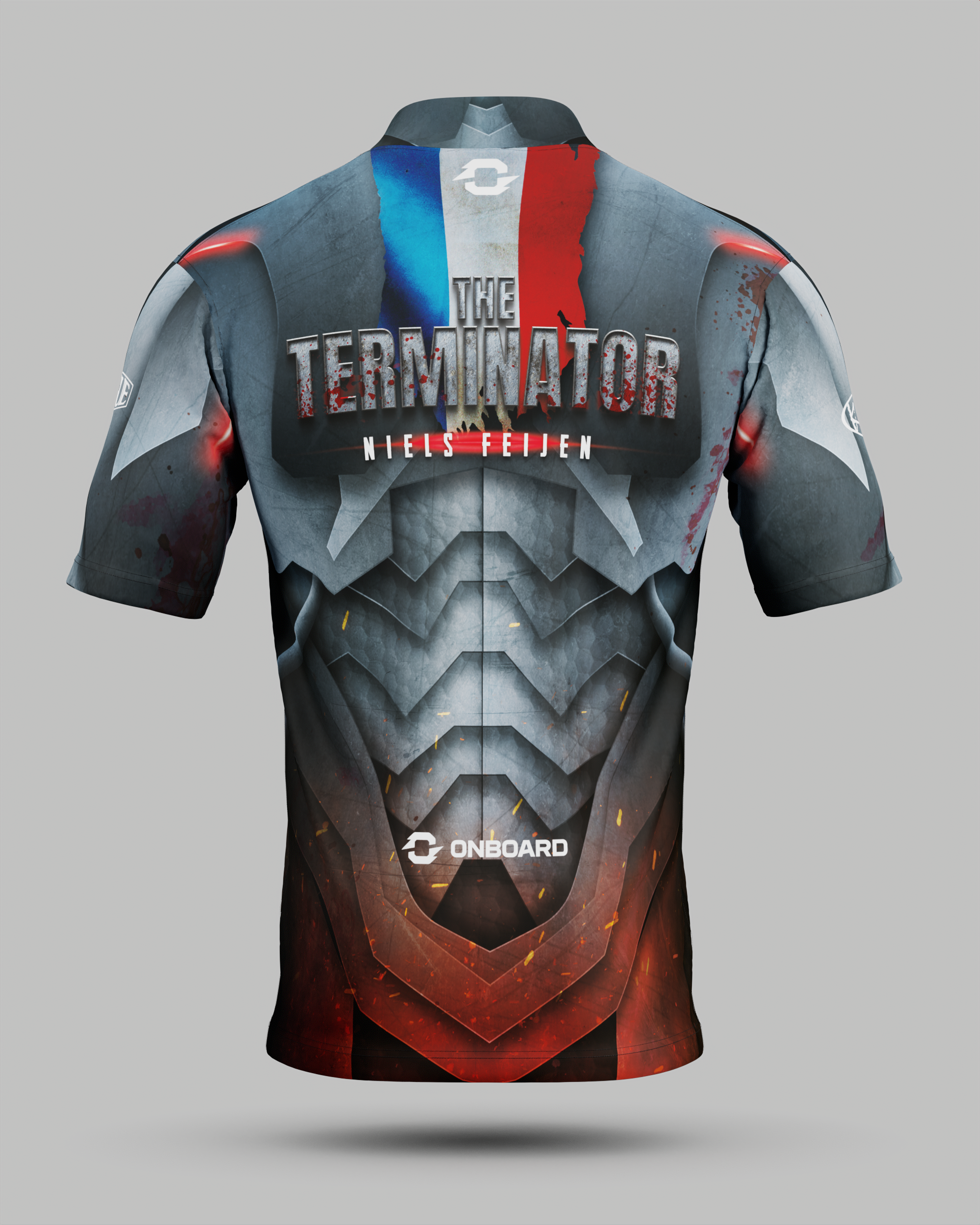 Niels "The Terminator" Feijen Jersey Charcoal