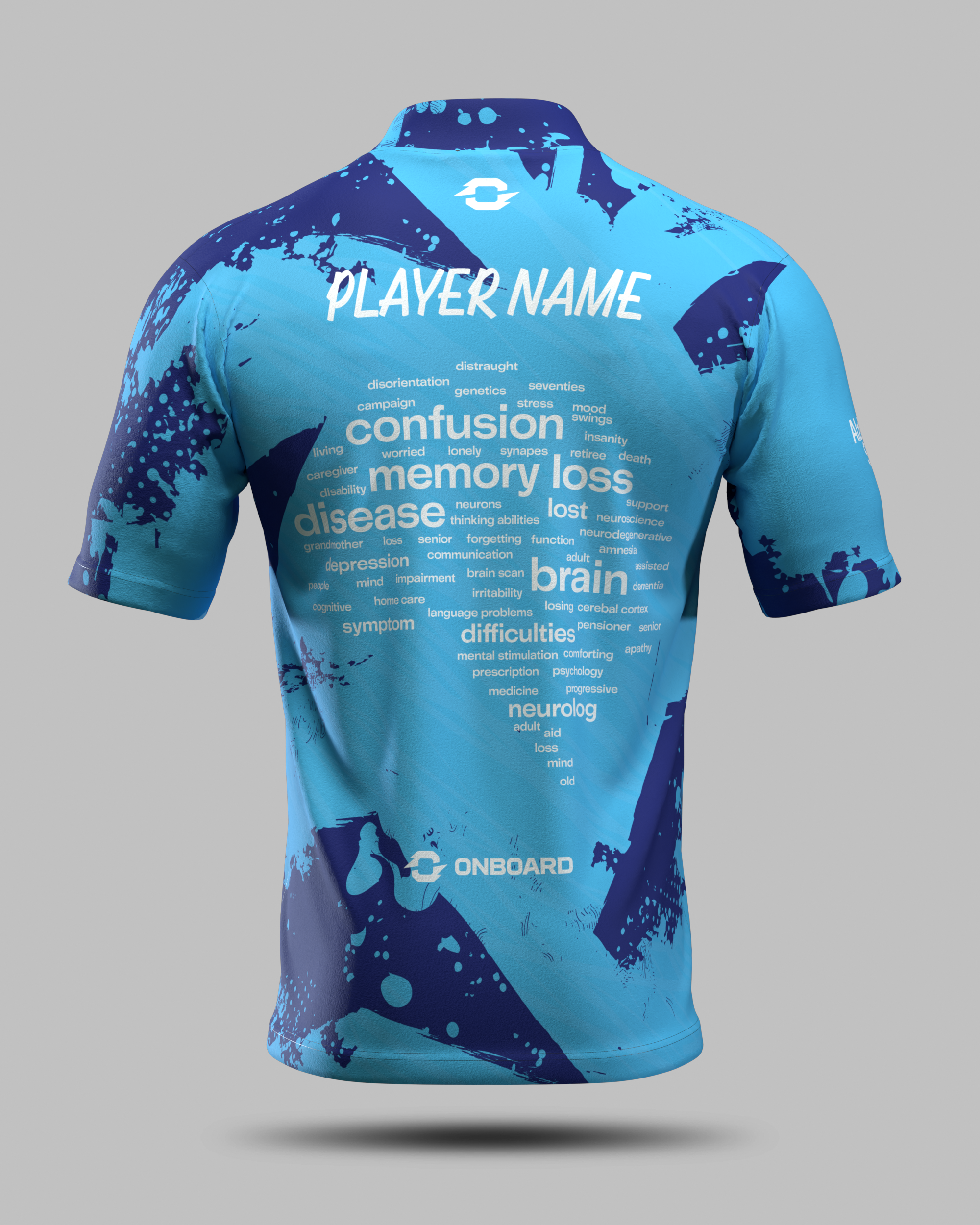 Alzheimer's Awareness Shirt Sky Blue