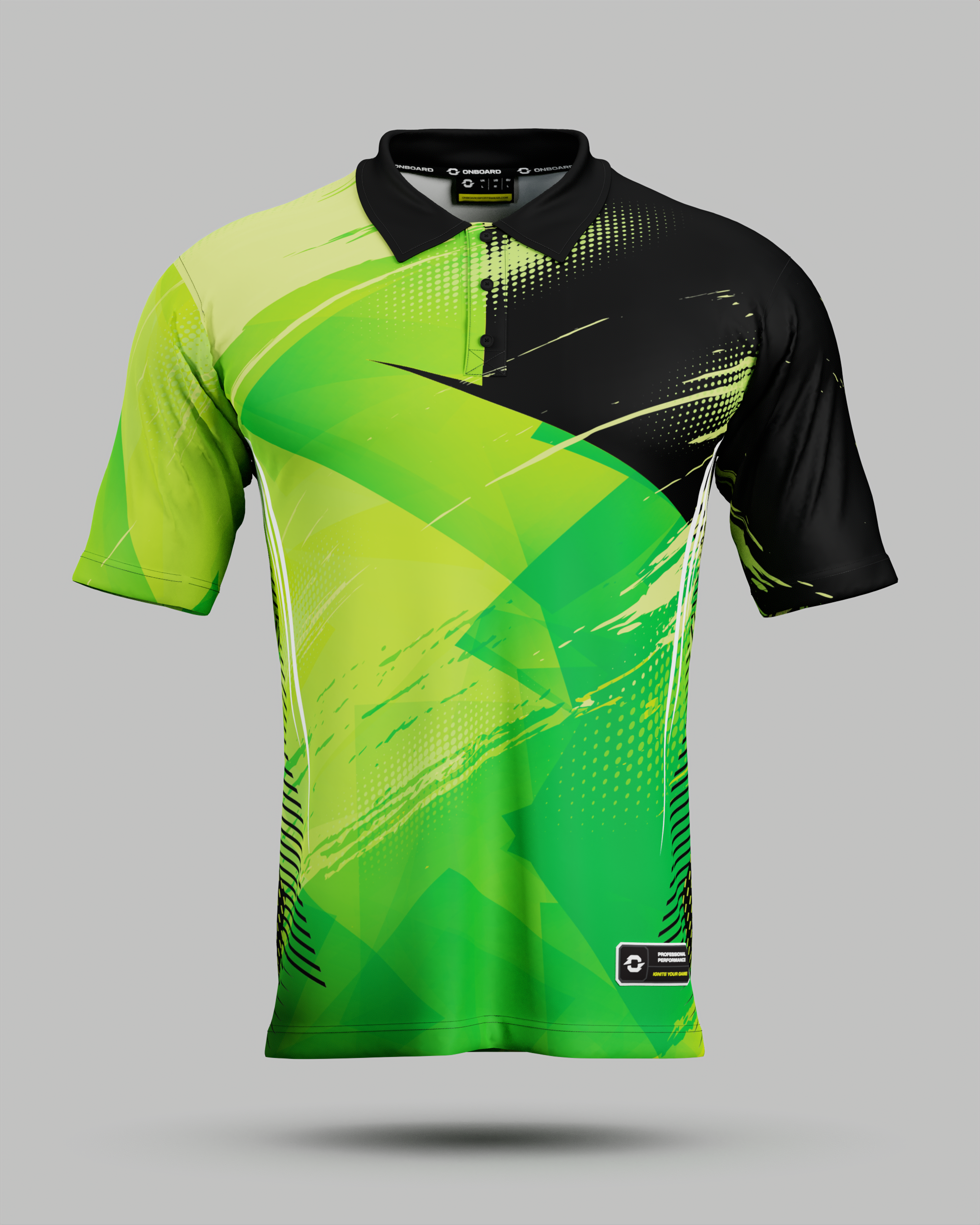 Alaska 3 Button Polo Collar Jersey