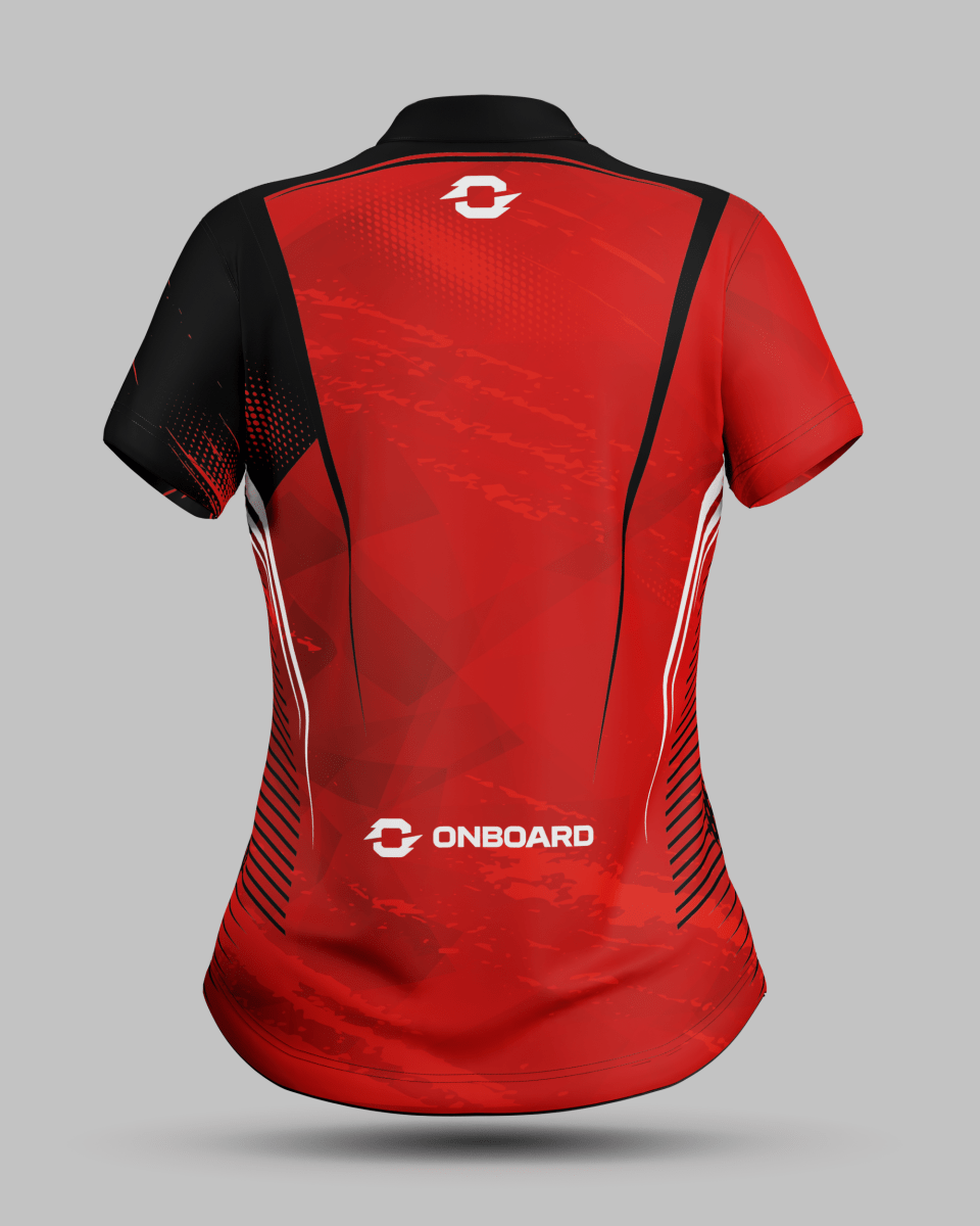Womens Alaska 1/4 Zip Pro Collar Jersey - Onboard Sportswear