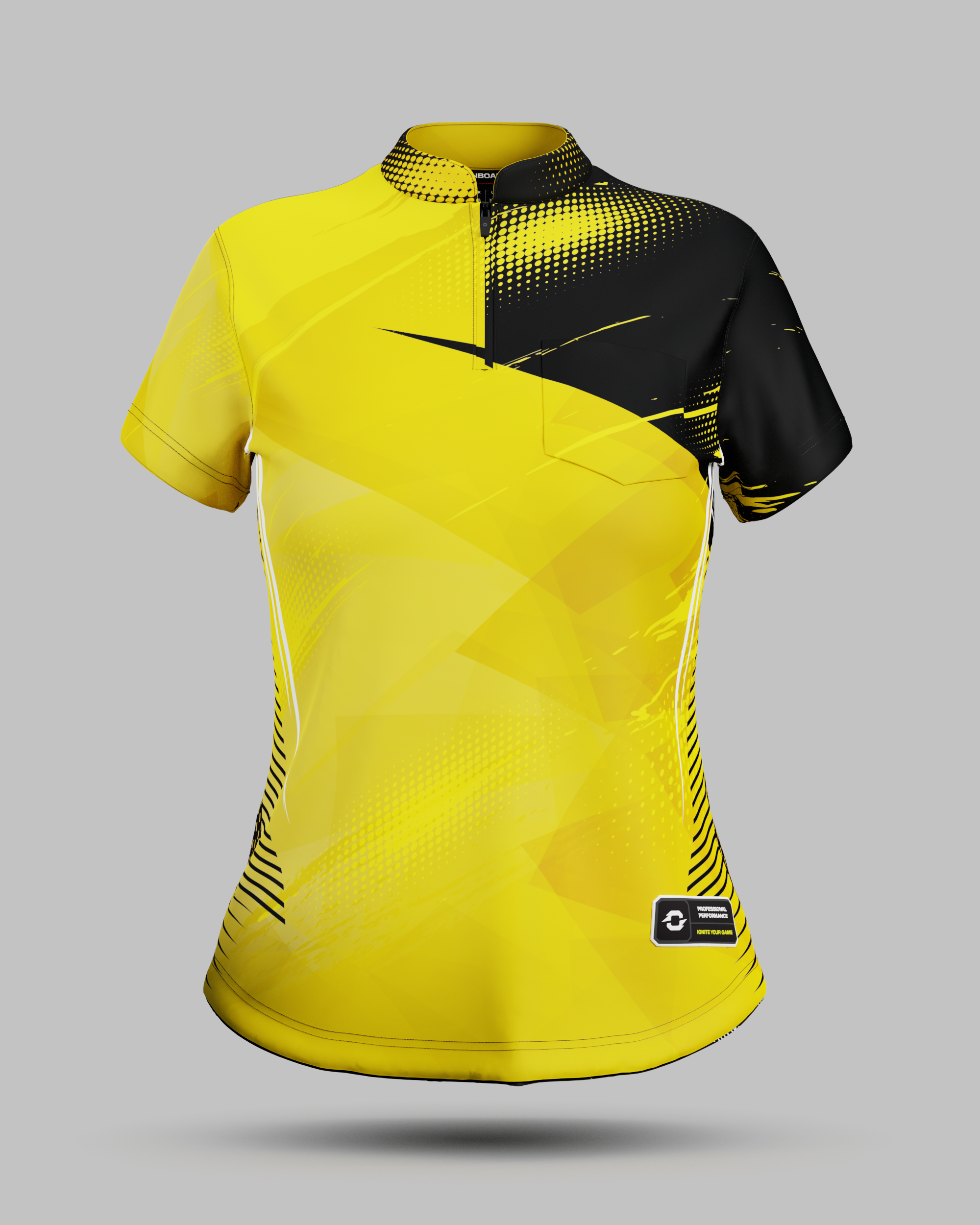 Womens Alaska 1/4 Zip Pro Collar Jersey
