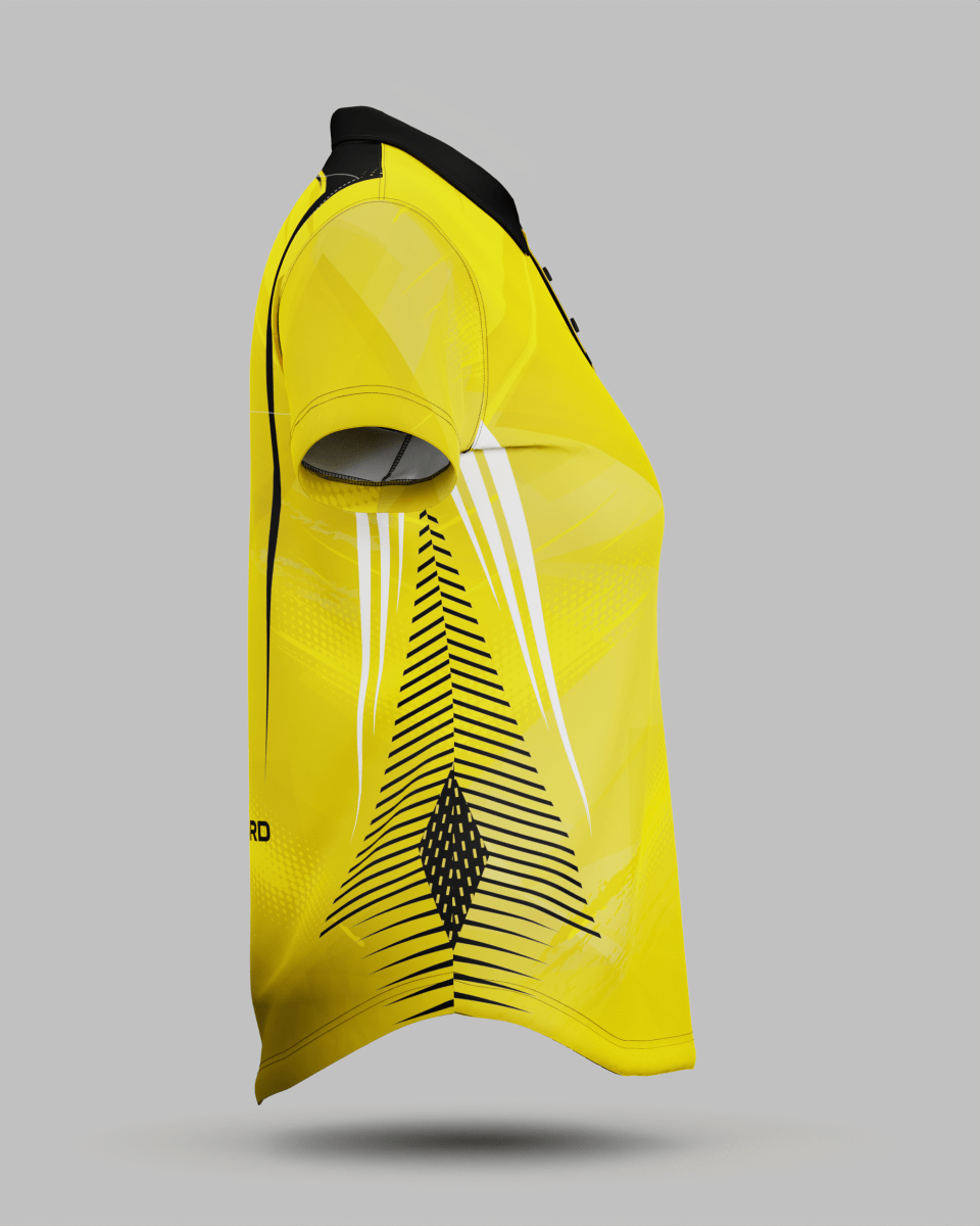 Womens Alaska 3 Button Polo Collar Jersey - Onboard Sportswear