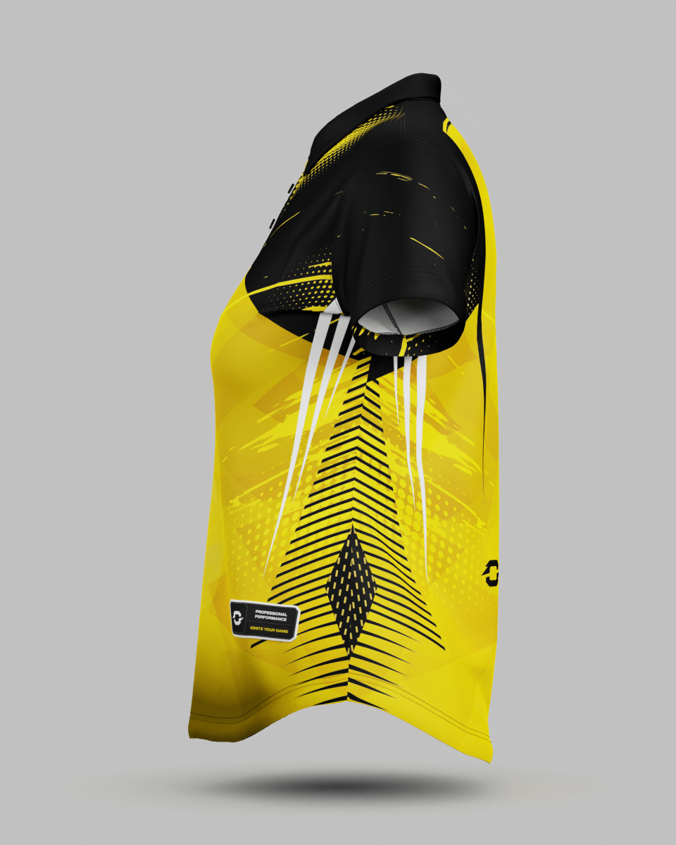 Womens Alaska 3 Button Polo Collar Jersey - Onboard Sportswear