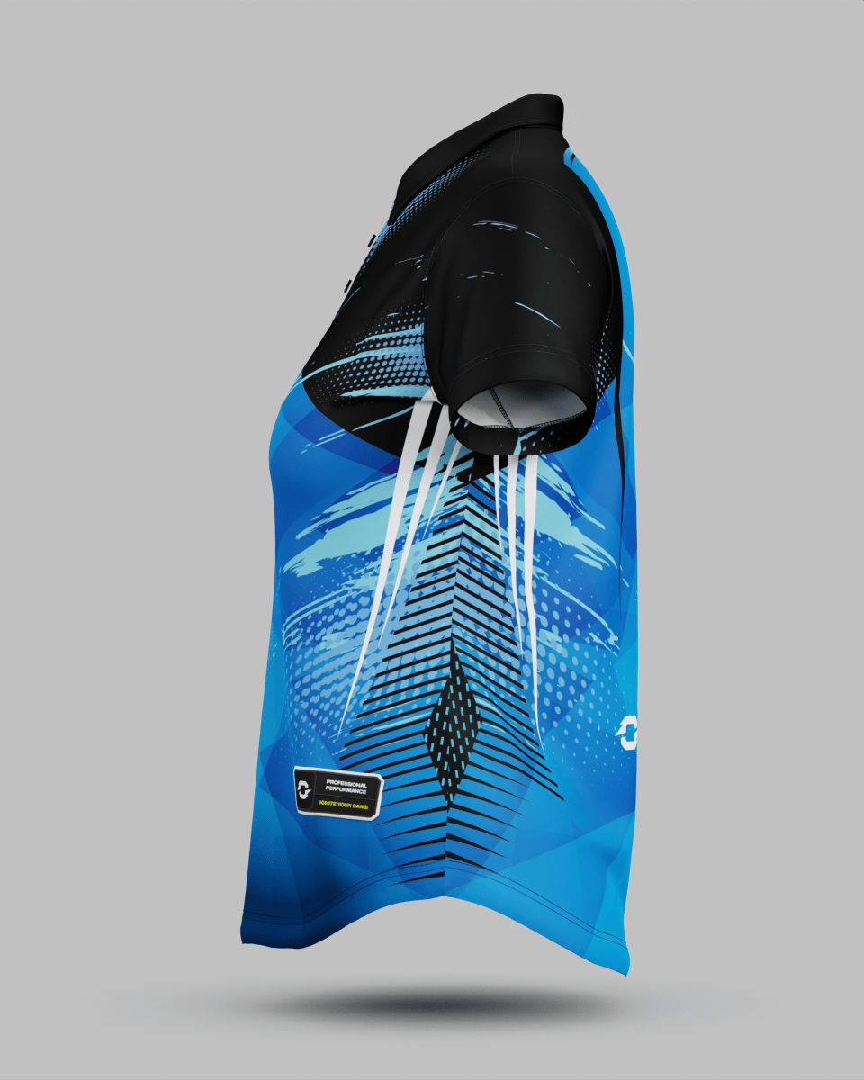 Womens Alaska 3 Button Polo Collar Jersey - Onboard Sportswear