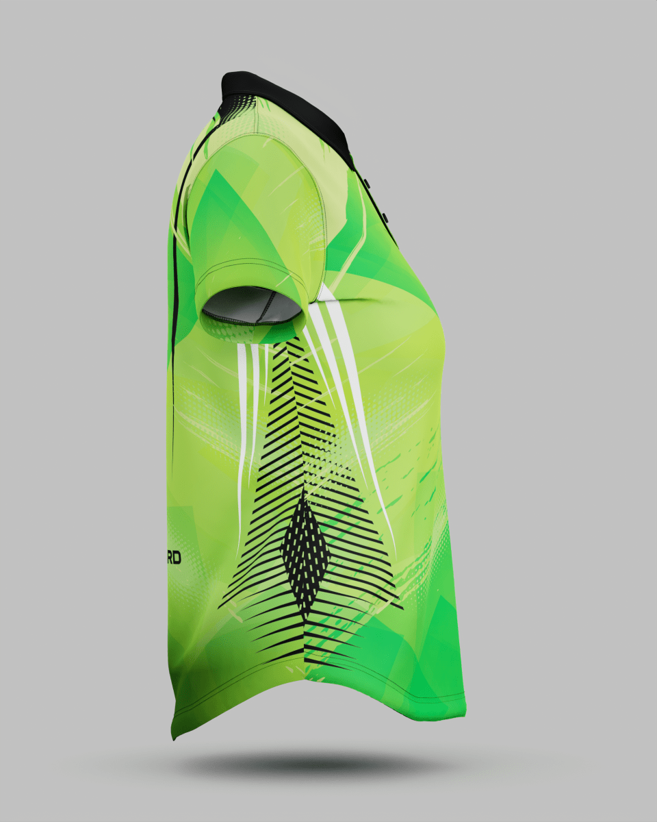 Womens Alaska 3 Button Polo Collar Jersey - Onboard Sportswear