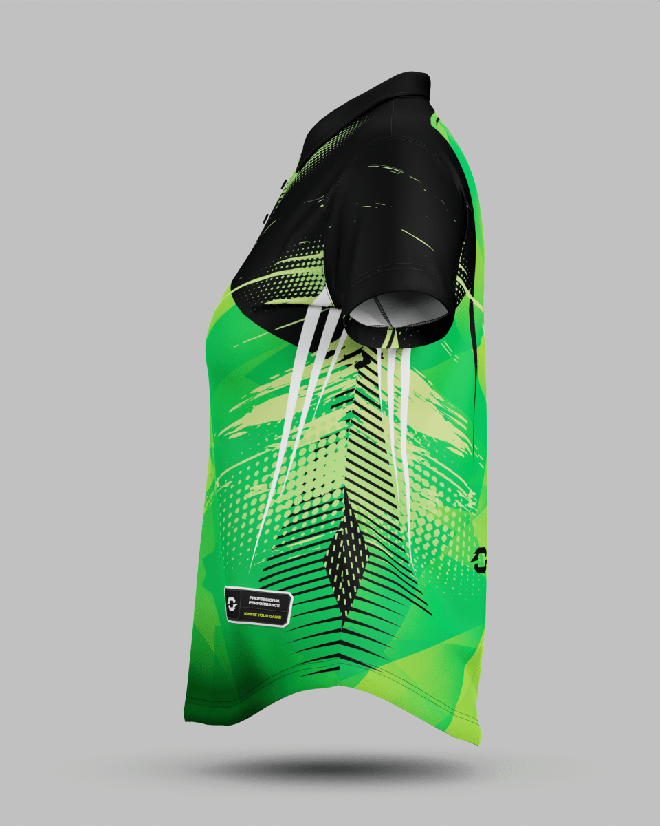 Womens Alaska 3 Button Polo Collar Jersey - Onboard Sportswear