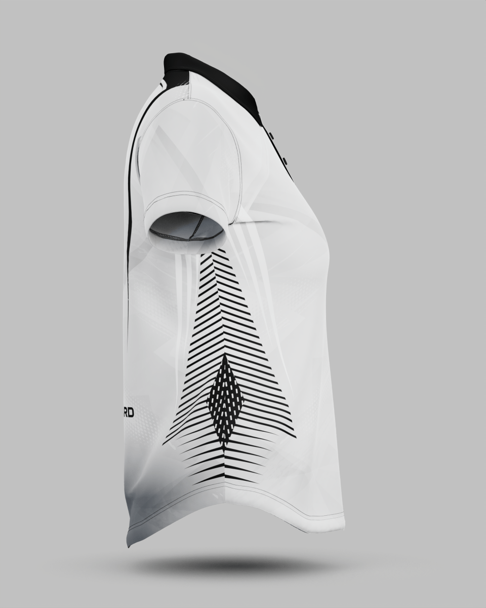 Womens Alaska 3 Button Polo Collar Jersey - Onboard Sportswear