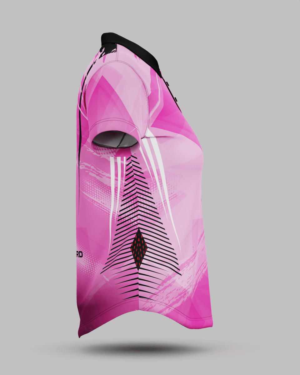 Womens Alaska 3 Button Polo Collar Jersey - Onboard Sportswear