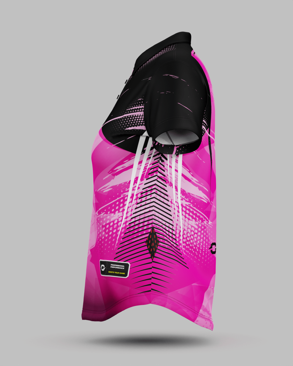 Womens Alaska 3 Button Polo Collar Jersey - Onboard Sportswear