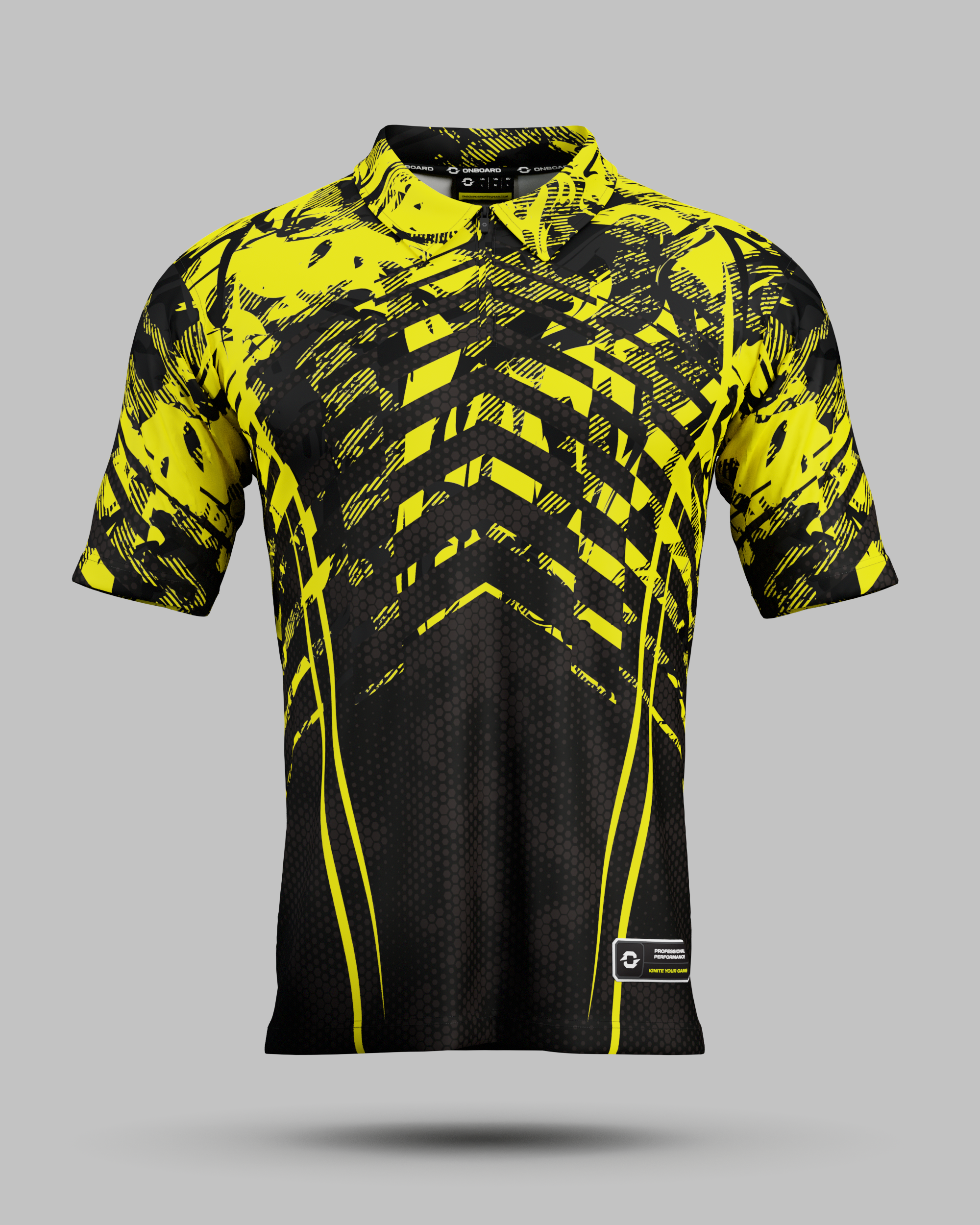 Youth Arizona 1/4 Zip Polo Collar Jersey