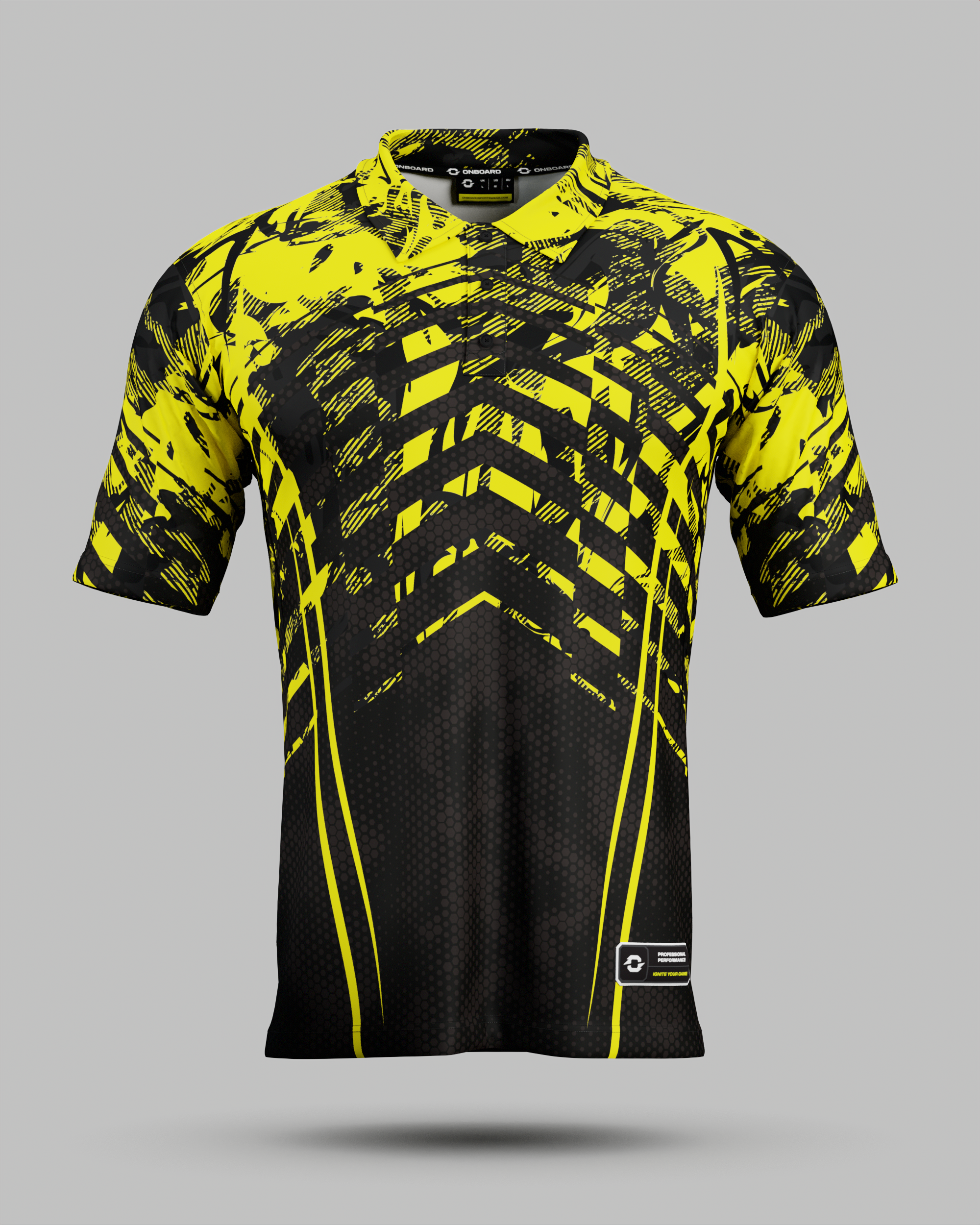 Youth Arizona 3 Button Polo Collar Jersey