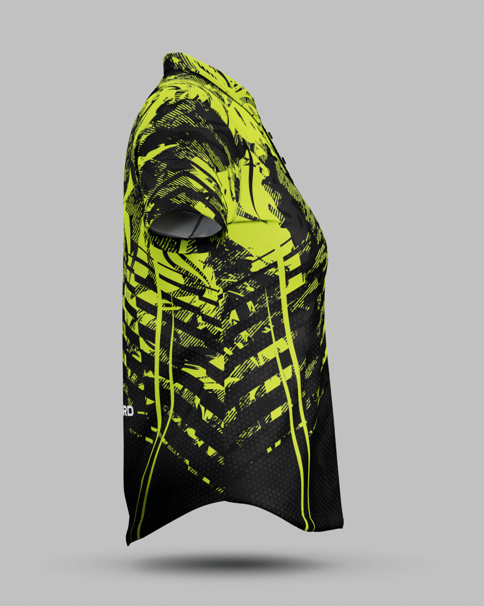 Womens Arizona 3 Button Polo Collar Jersey - Onboard Sportswear