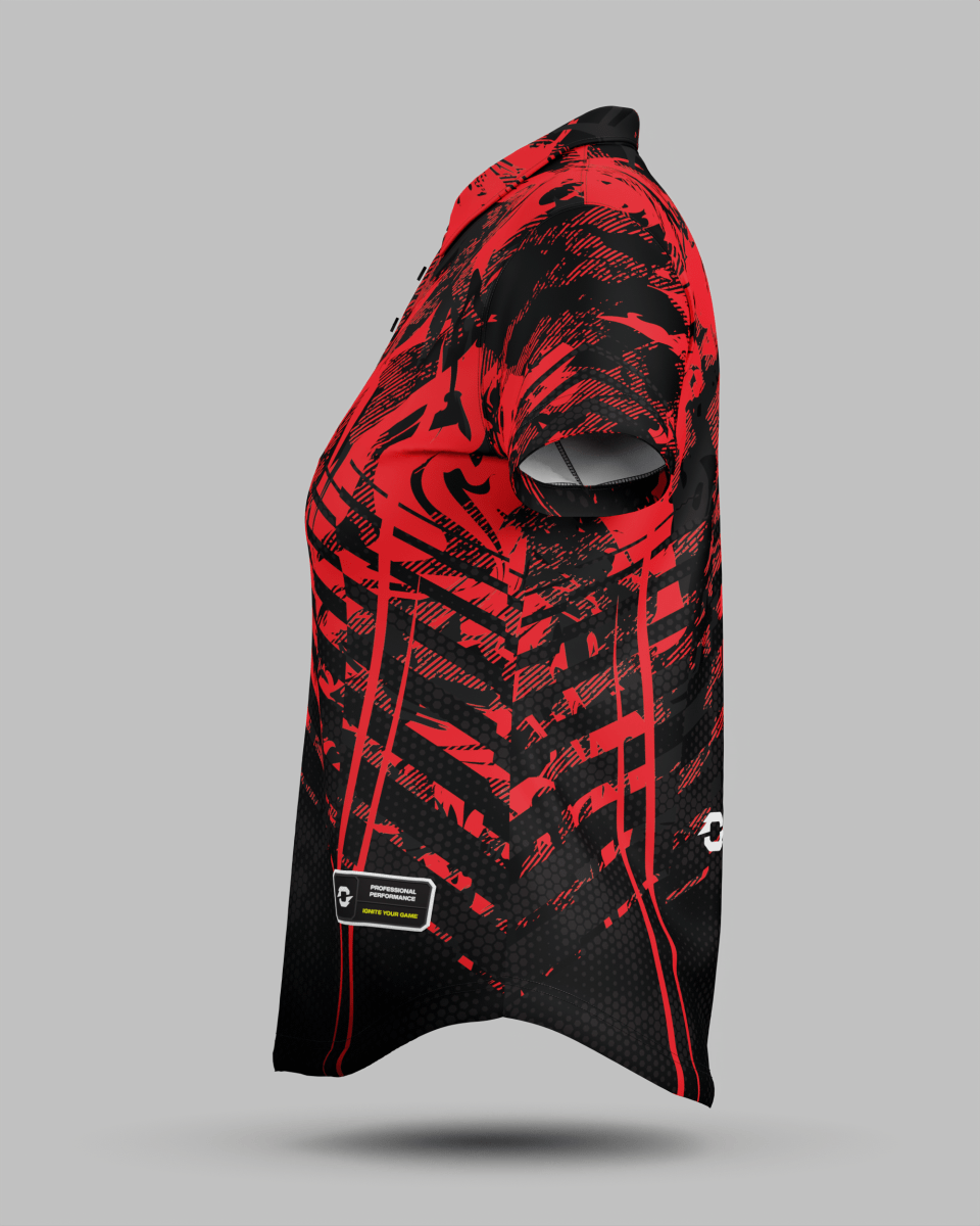 Womens Arizona 3 Button Polo Collar Jersey - Onboard Sportswear