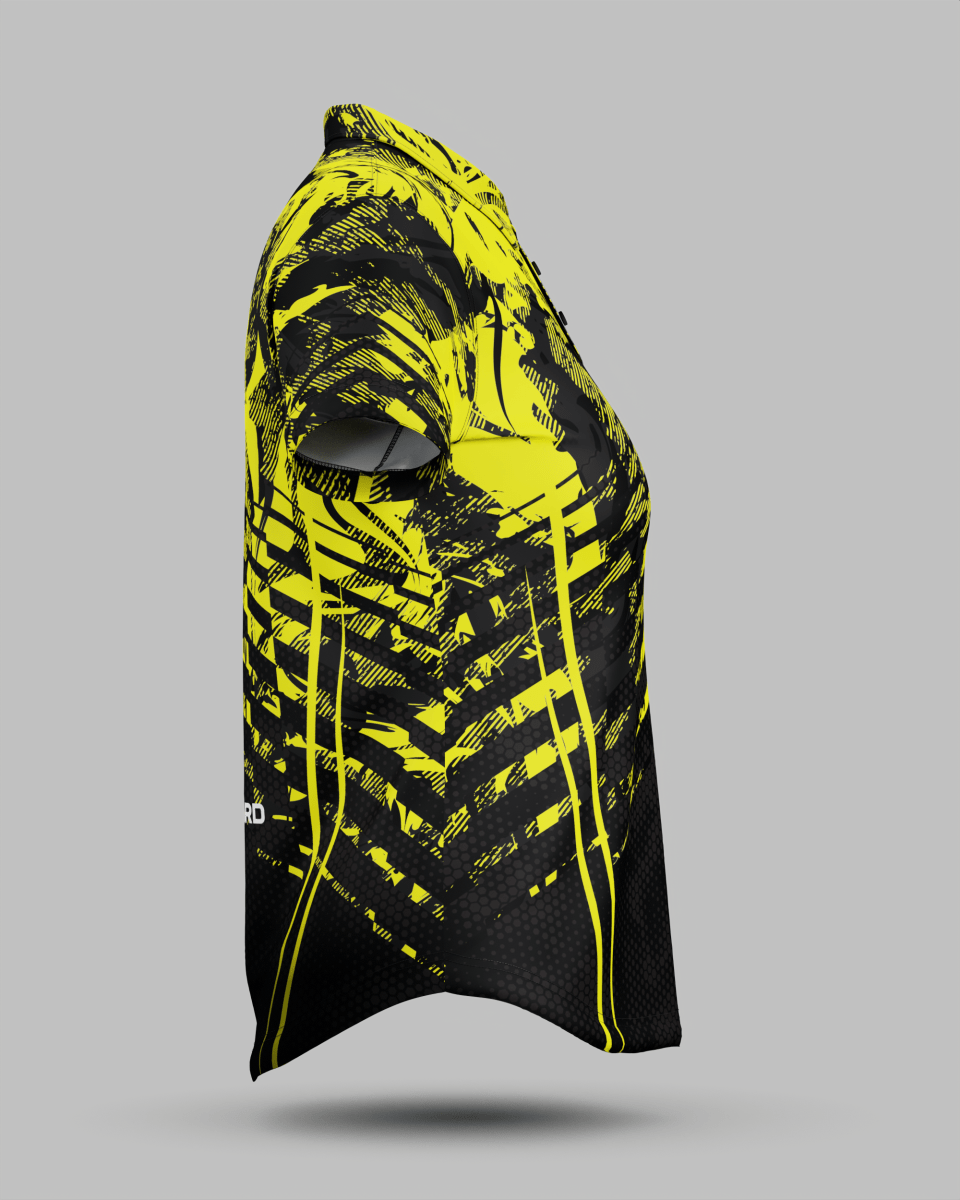 Womens Arizona 3 Button Polo Collar Jersey - Onboard Sportswear