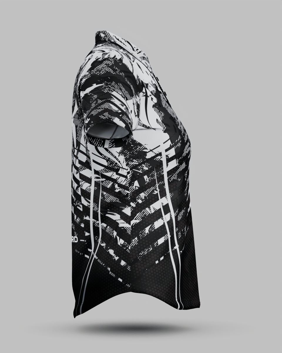 Womens Arizona 3 Button Polo Collar Jersey - Onboard Sportswear