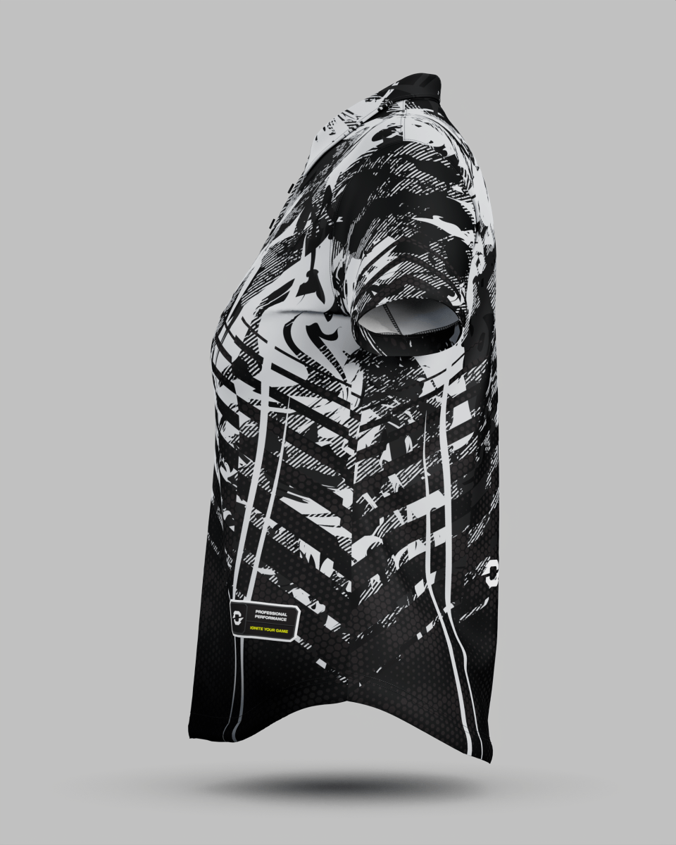 Womens Arizona 3 Button Polo Collar Jersey - Onboard Sportswear