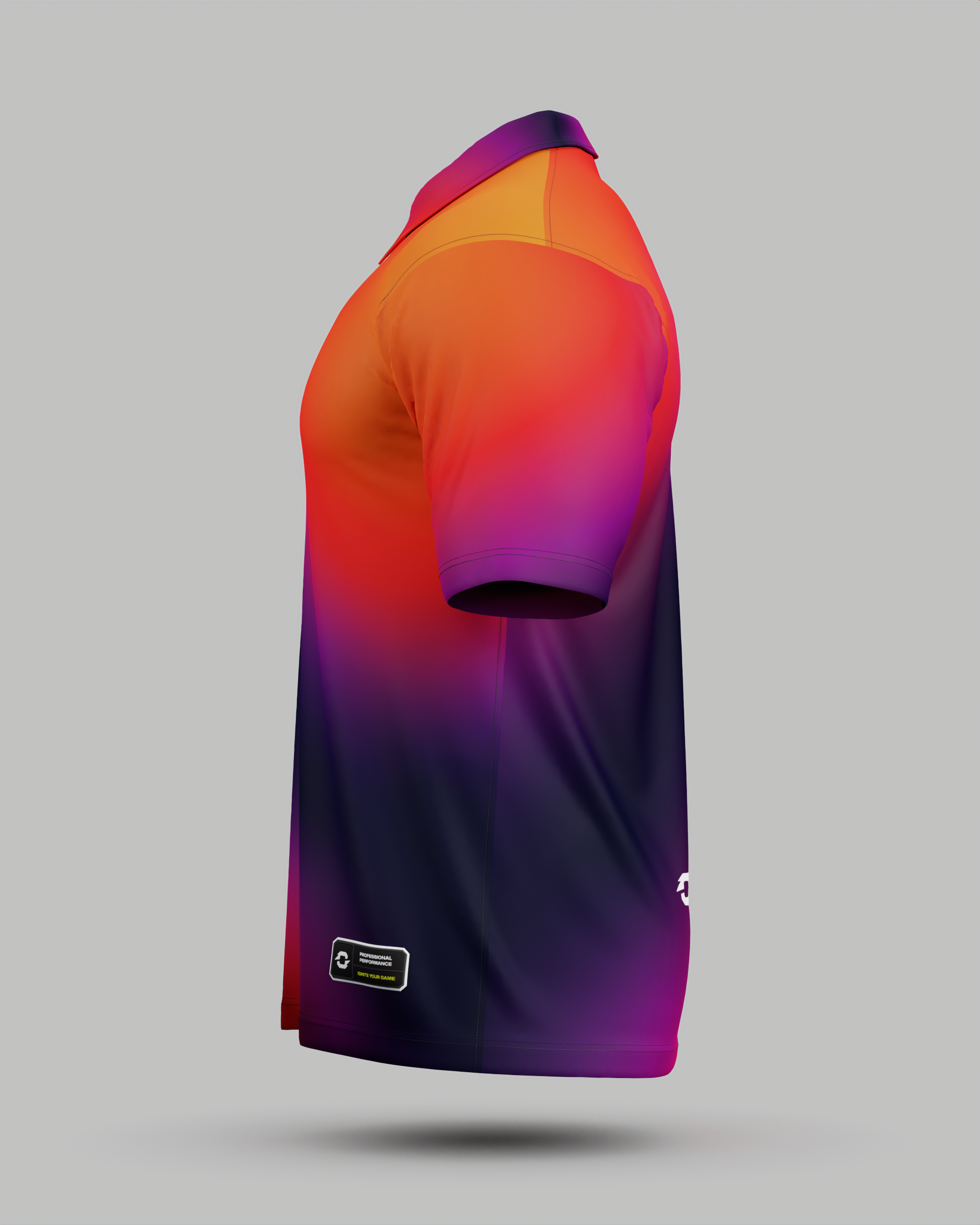 Aura 1/4 Zip Polo Collar Jersey