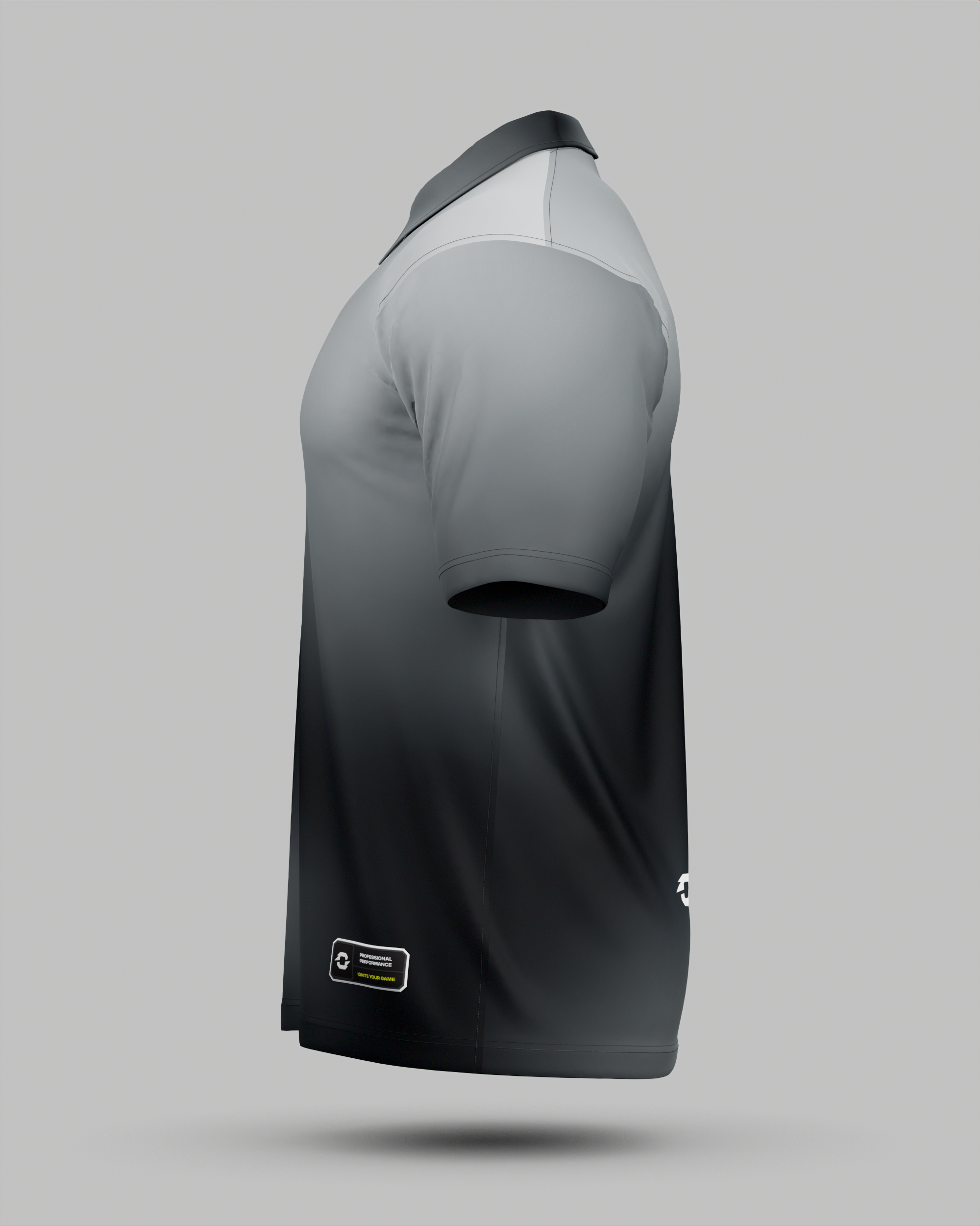 Youth Aura 1/4 Zip Polo Collar Jersey