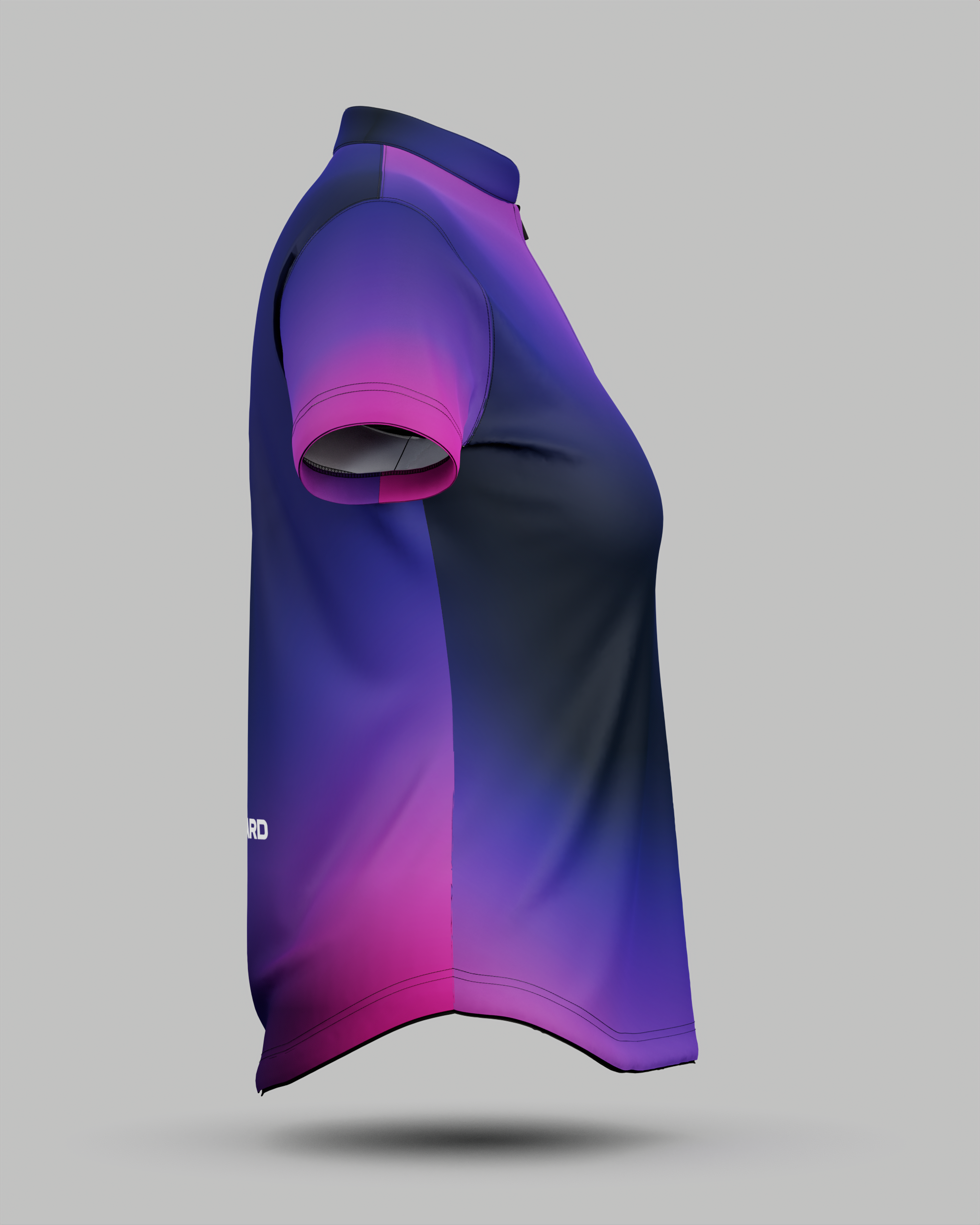 Womens Aura 1/4 Zip Pro Collar Jersey