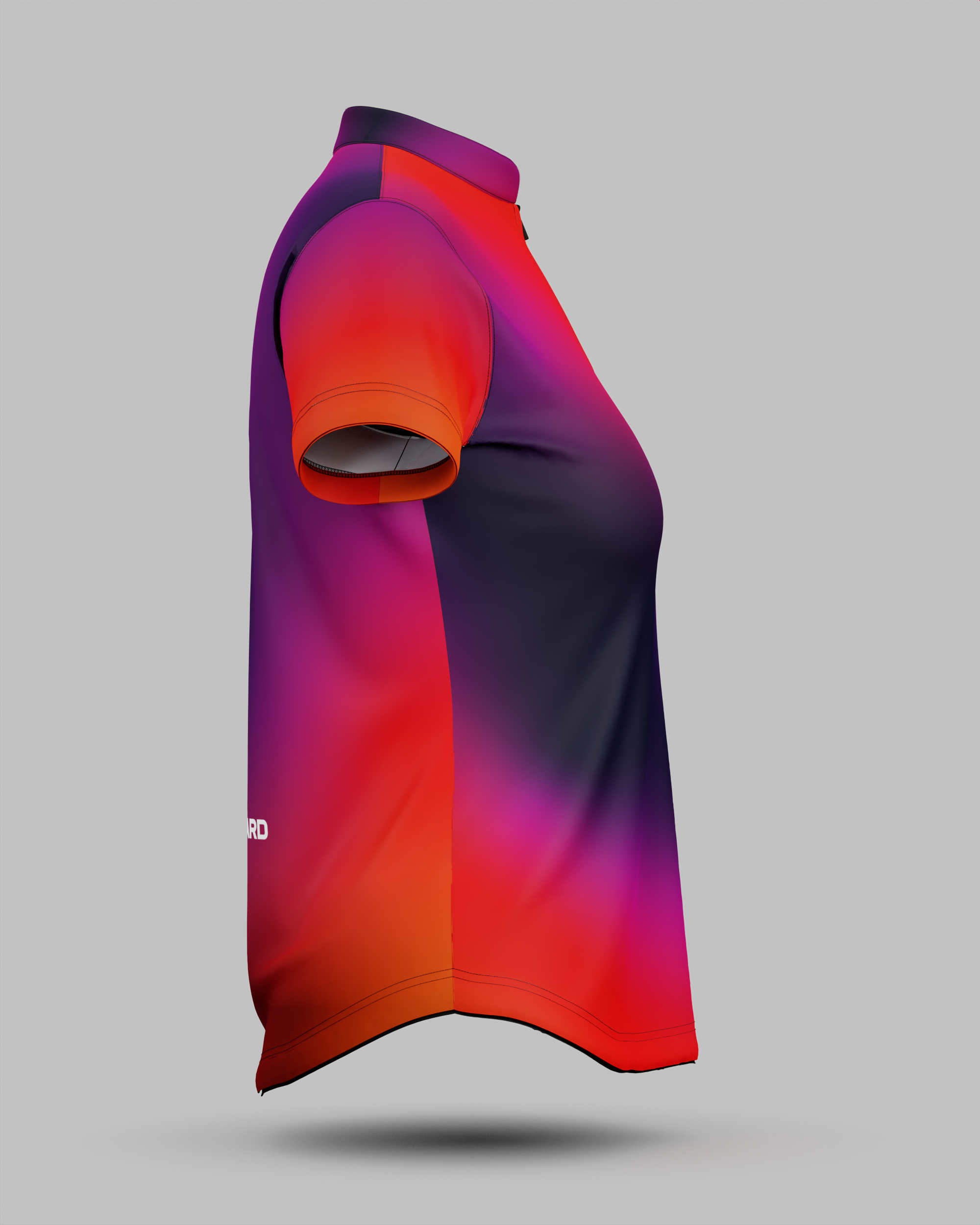 Womens Aura 1/4 Zip Pro Collar Jersey With Pocket