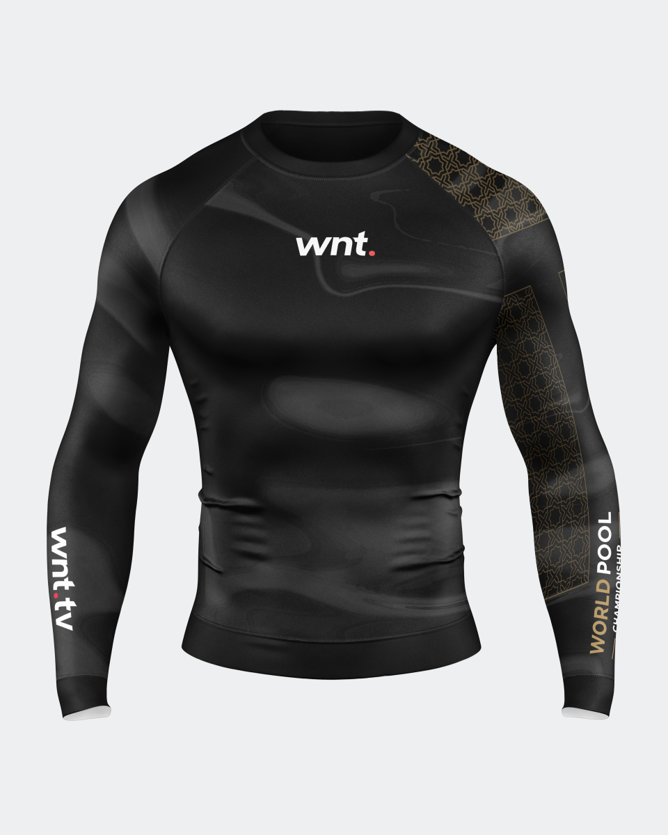 2025 World Nineball Championship Baselayer In Black - Onboard Sportswear