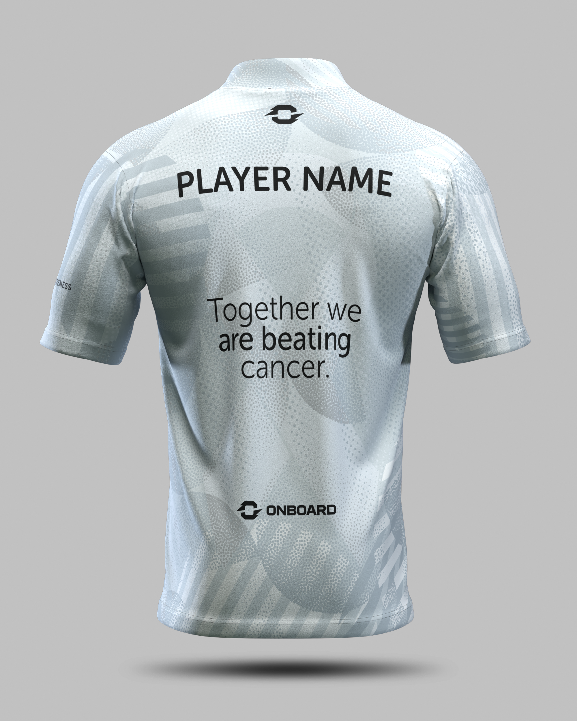 Brain Cancer Awareness Shirt In Grey