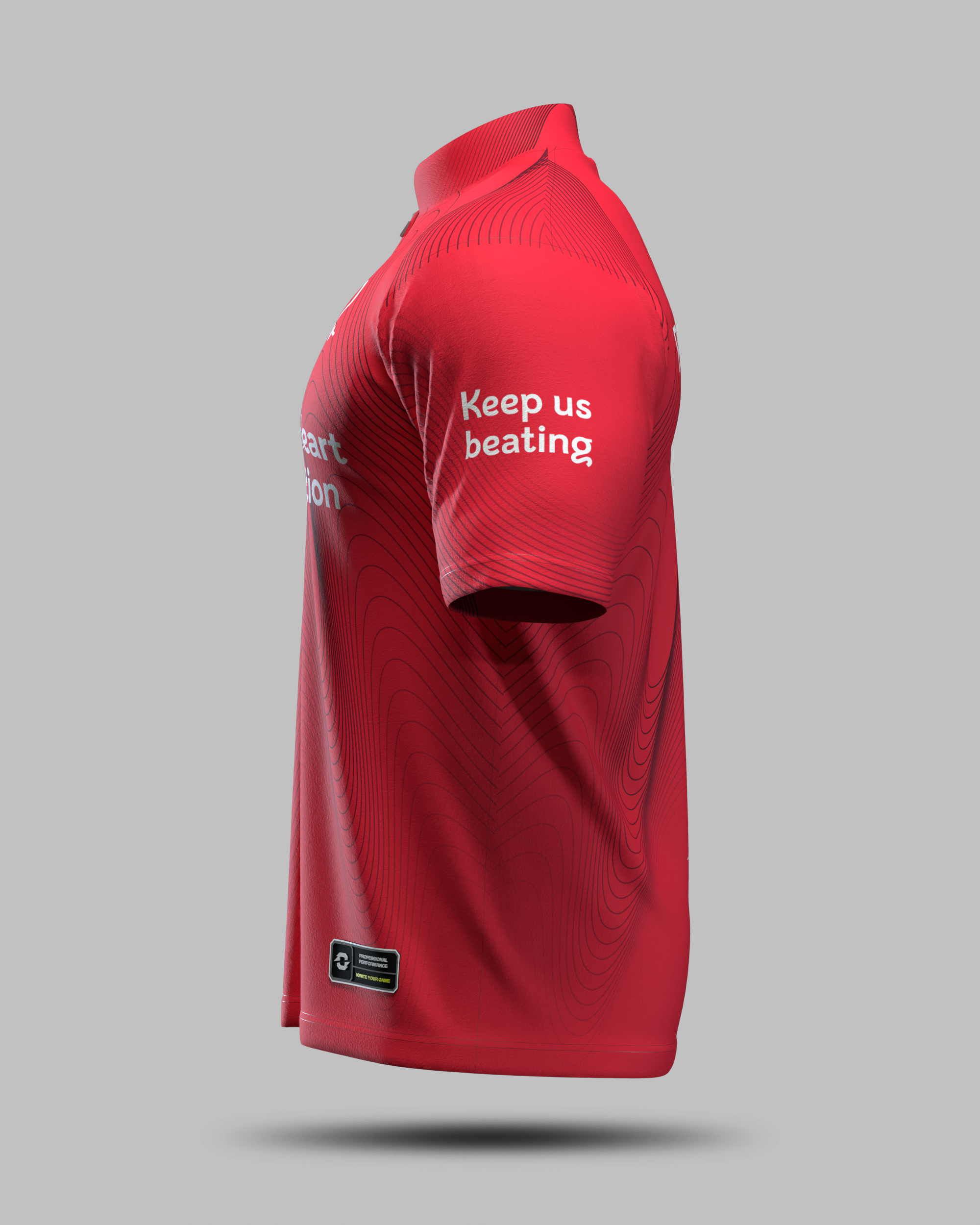 British Heart Foundation Awareness Shirt Red