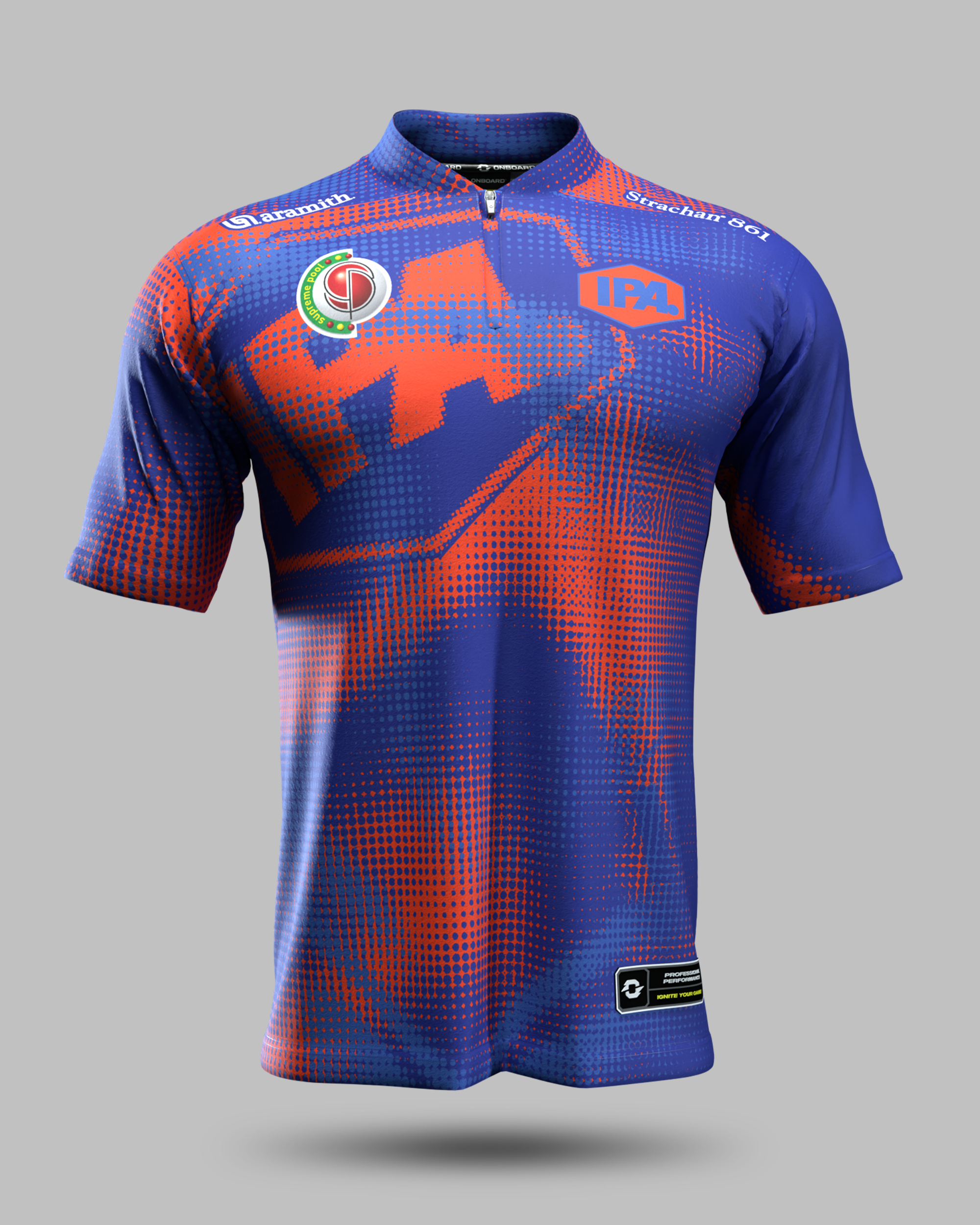Official 2026 IPA Tour Shirt (Blue/Orange)