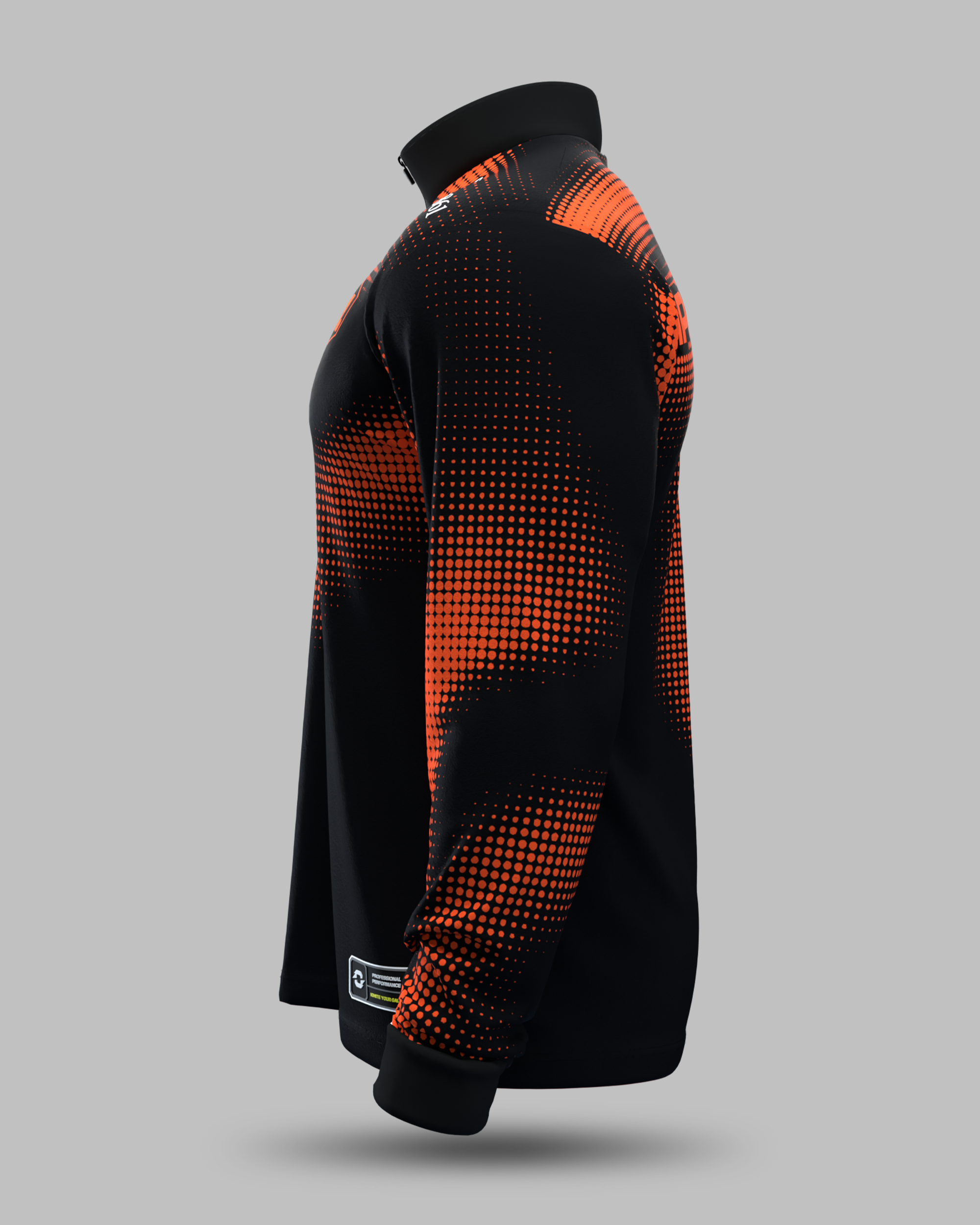 Official 2026 IPA Tour 1/2 Zip Mid Layer (Black/Orange)