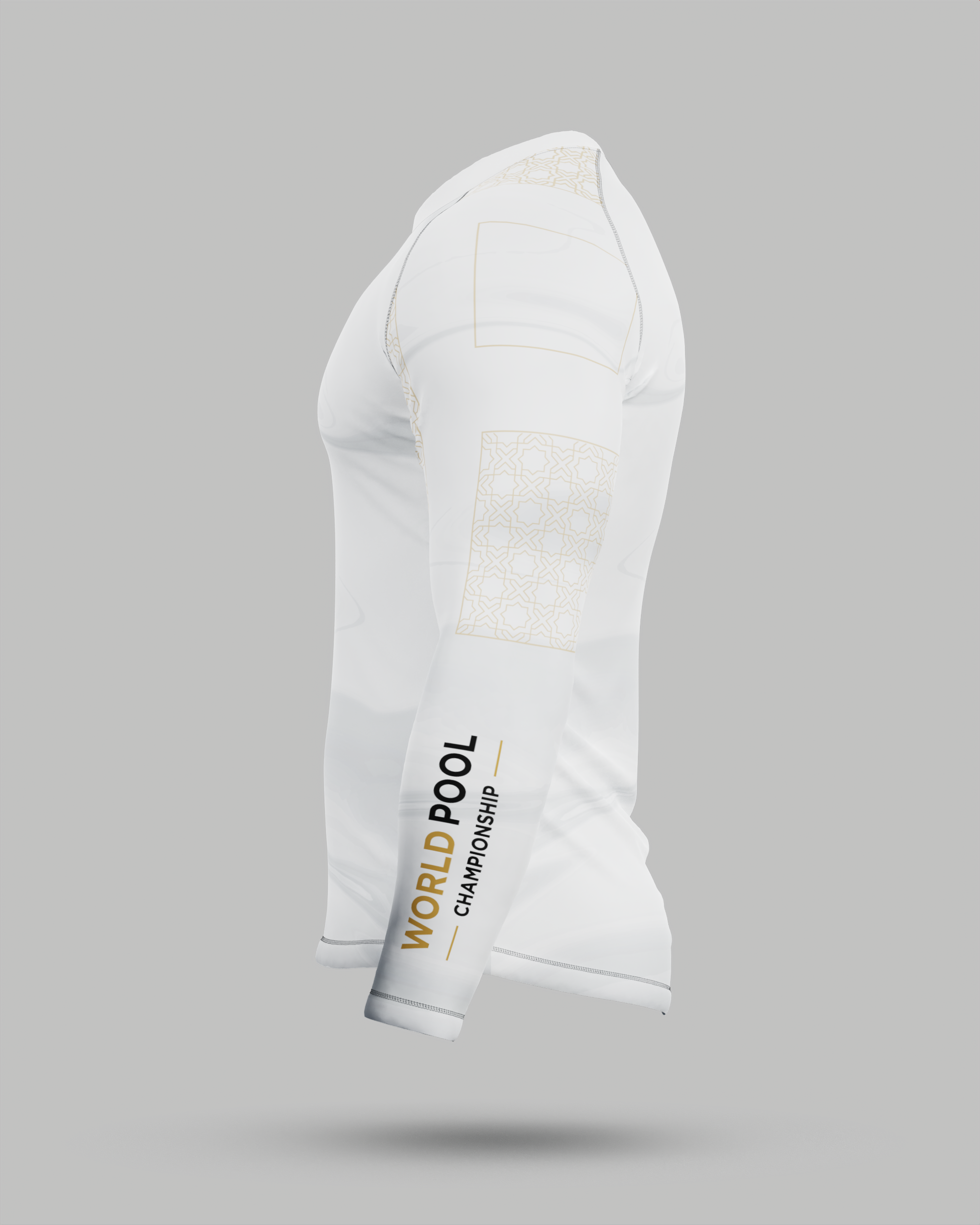 2025 World Nineball Championship Baselayer In White