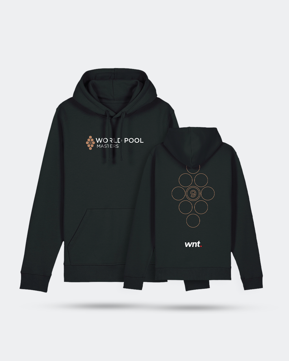 Official 2024 World Pool Masters Event Hoodie In Black