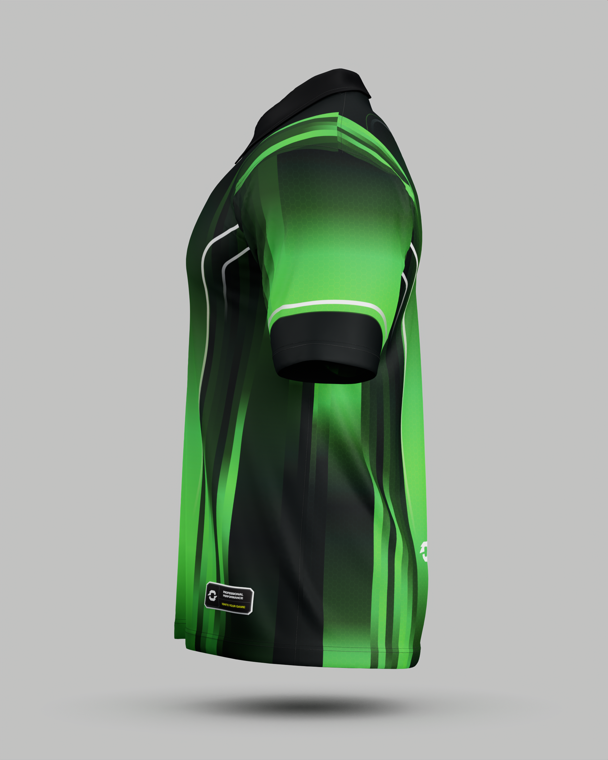 Blaze 1/4 Zip Polo Collar Jersey