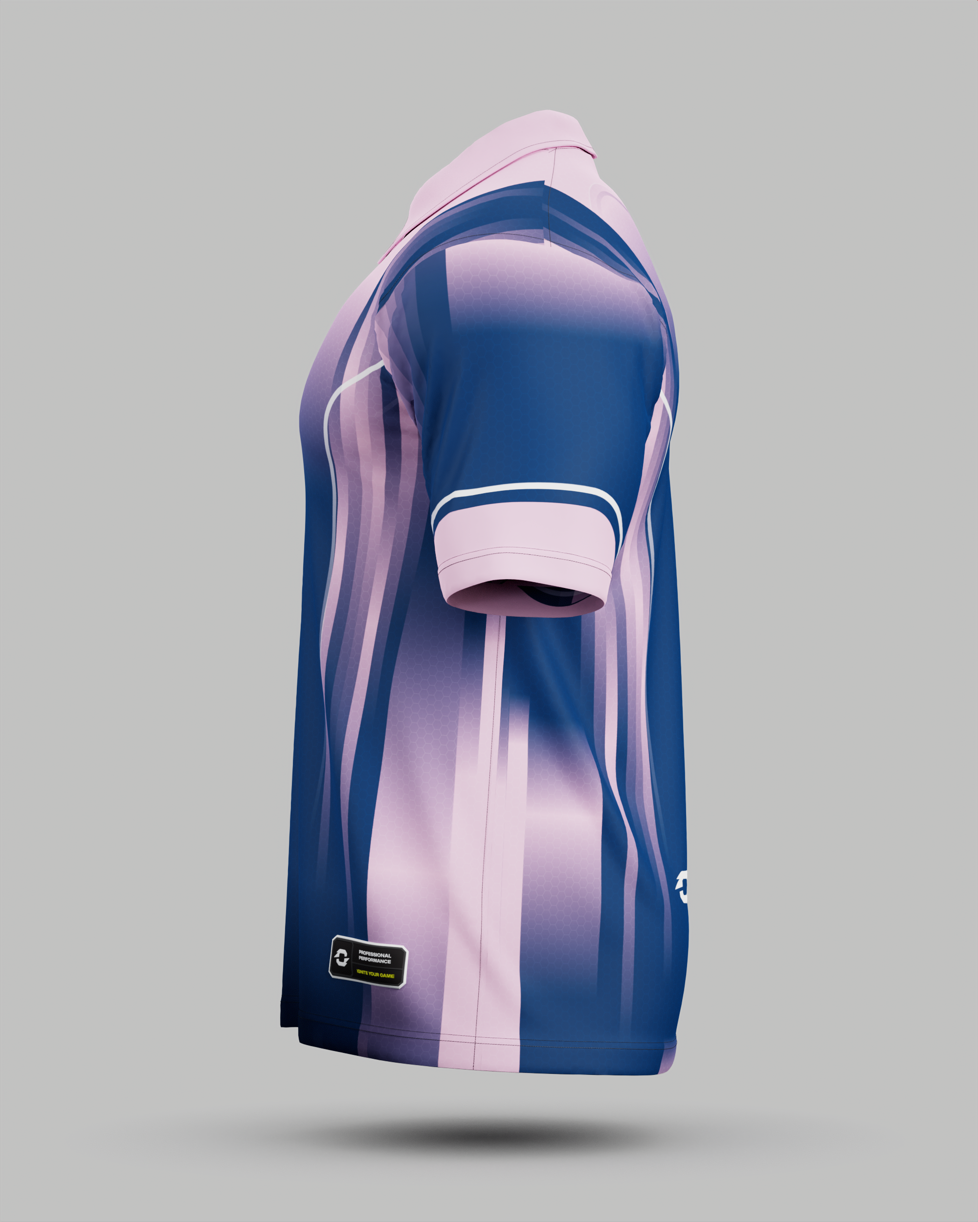 Youth Blaze 1/4 Zip Polo Collar Jersey