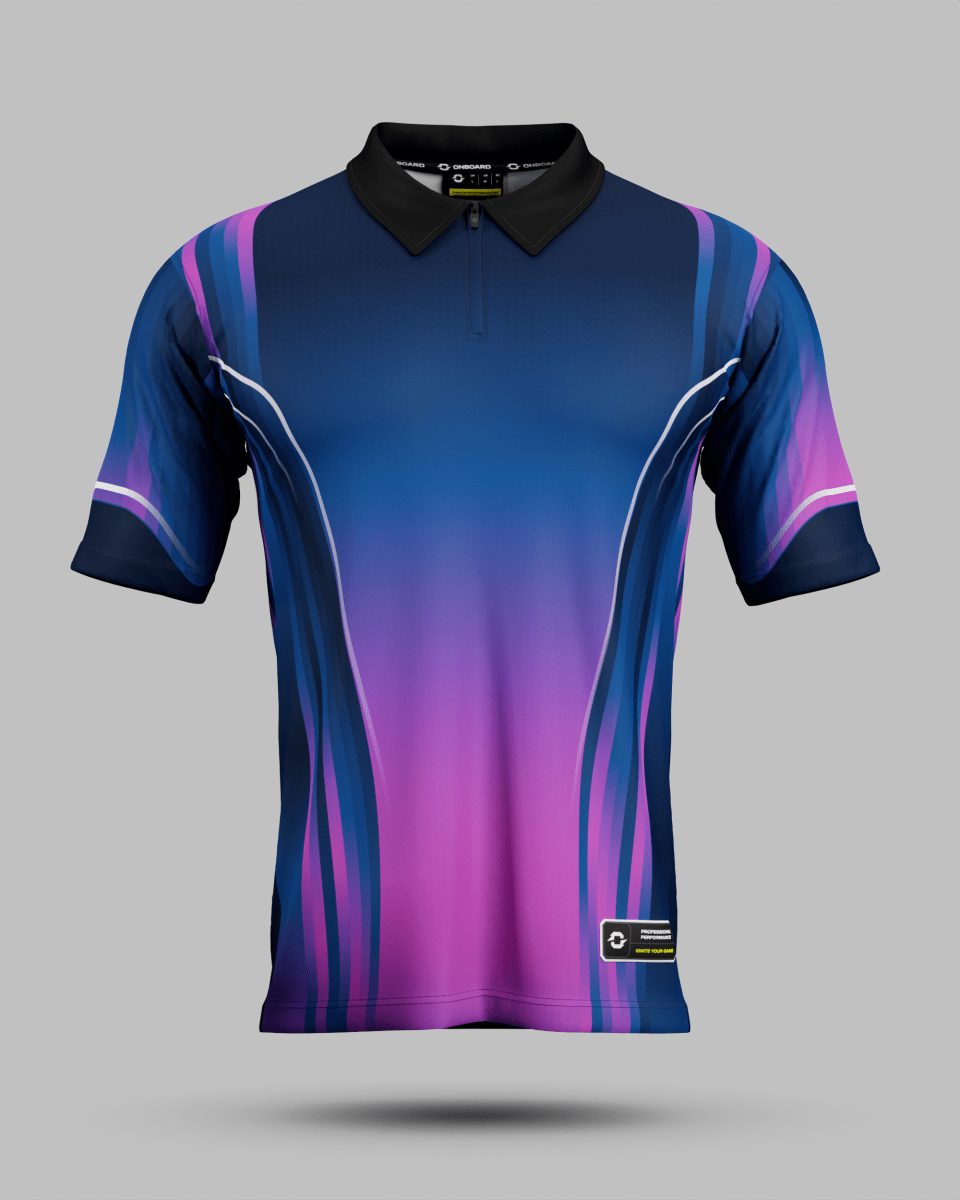 Blaze 1/4 Zip Polo Collar Jersey - Onboard Sportswear