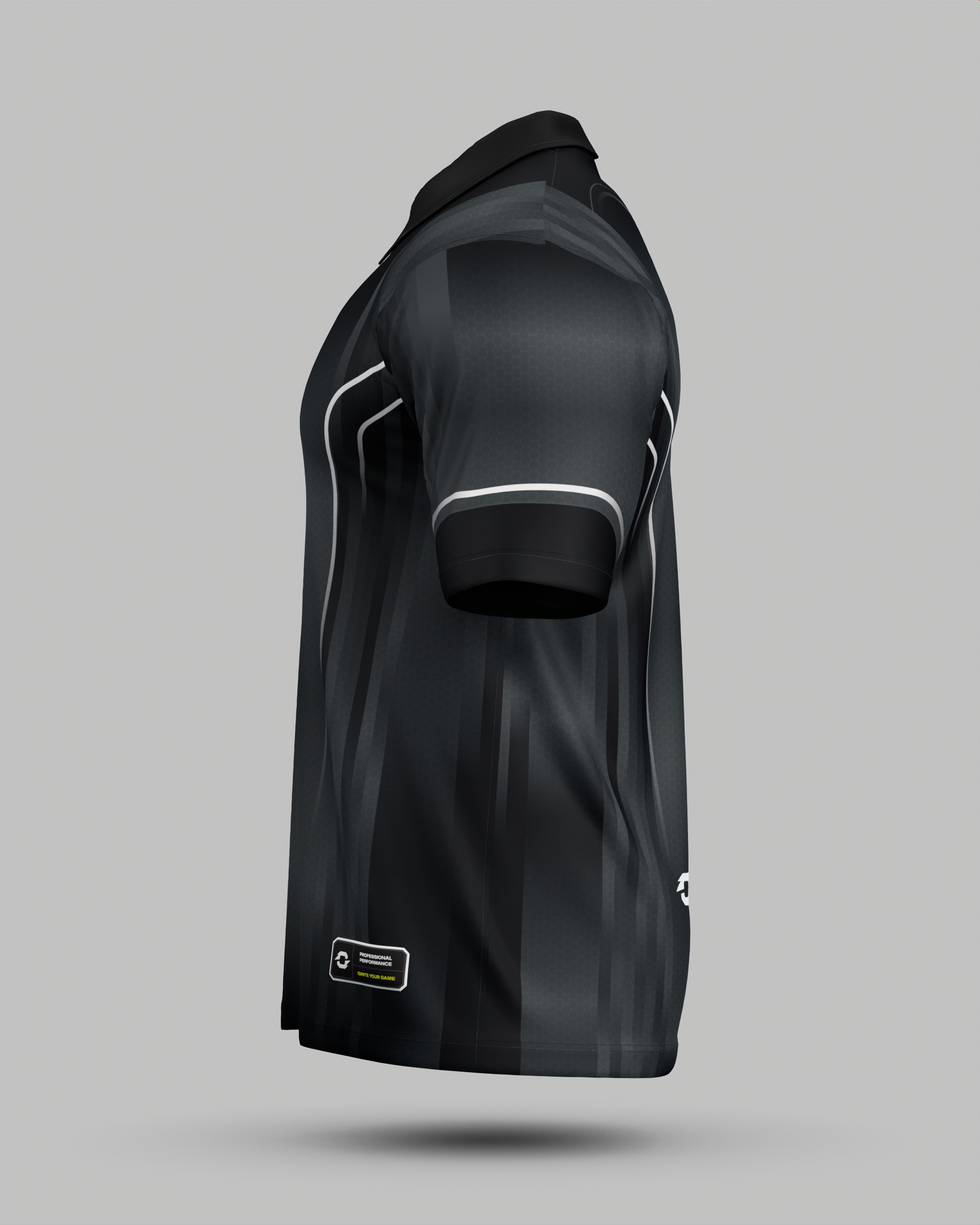 Blaze 1/4 Zip Polo Collar Jersey
