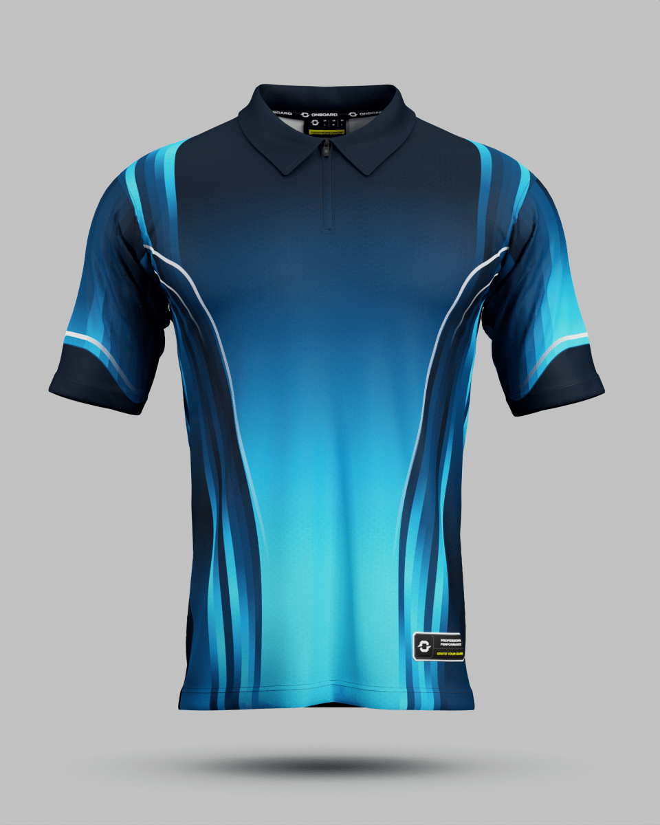 Blaze 1/4 Zip Polo Collar Jersey - Onboard Sportswear