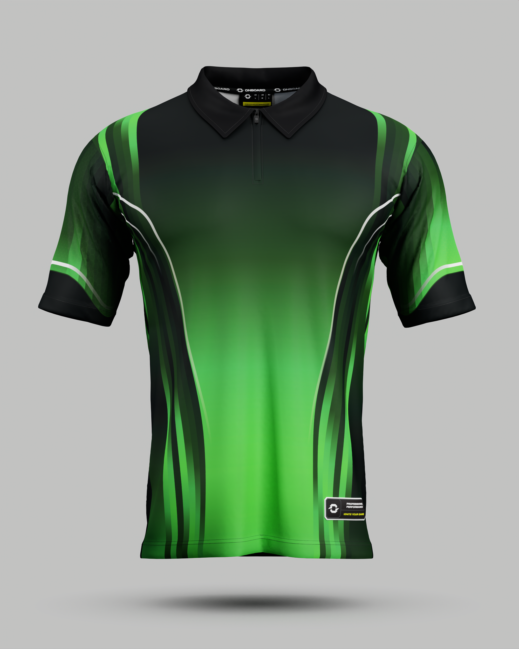 Blaze 1/4 Zip Polo Collar Jersey
