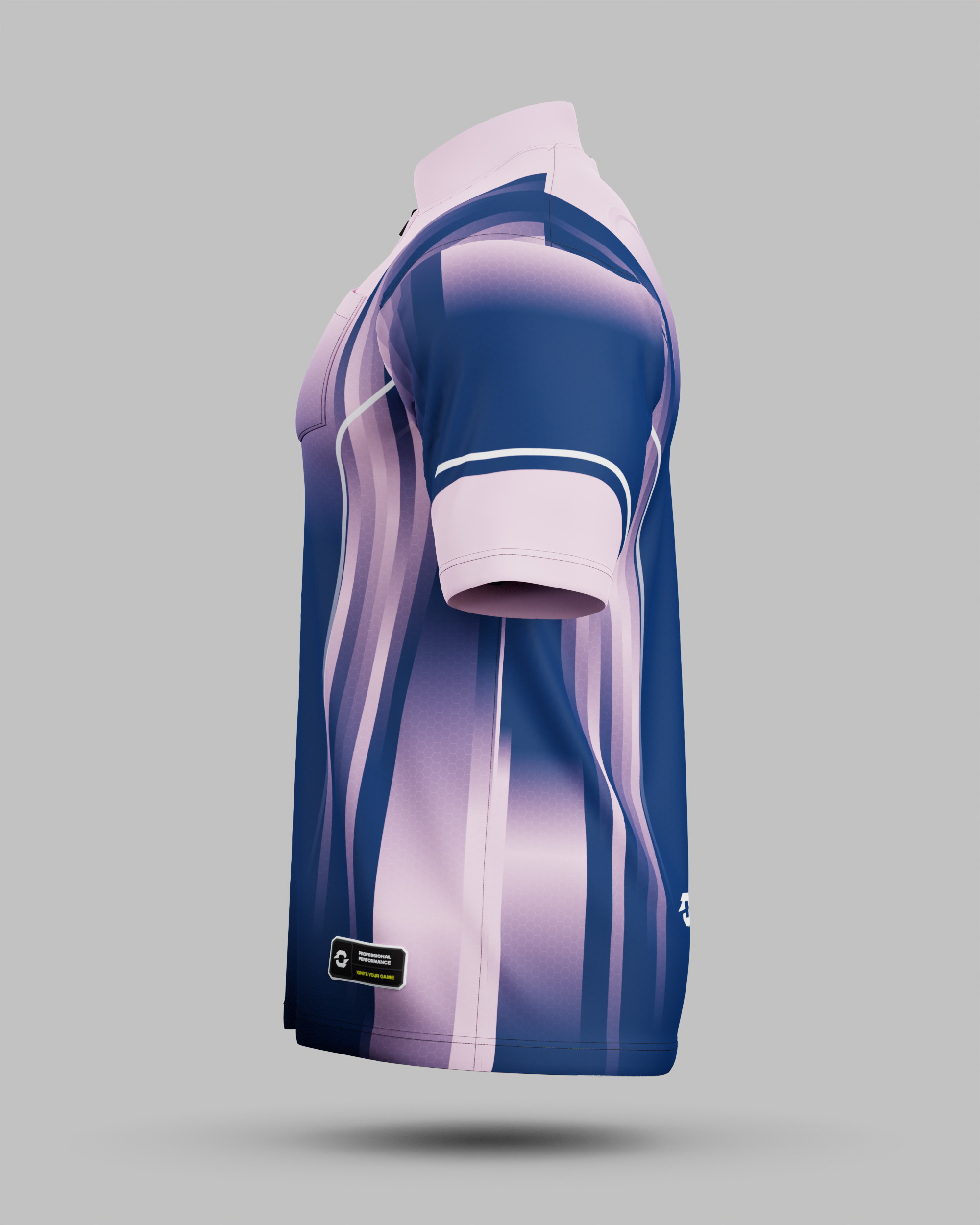 Youth Blaze 1/4 Zip Pro Collar Jersey With Pocket