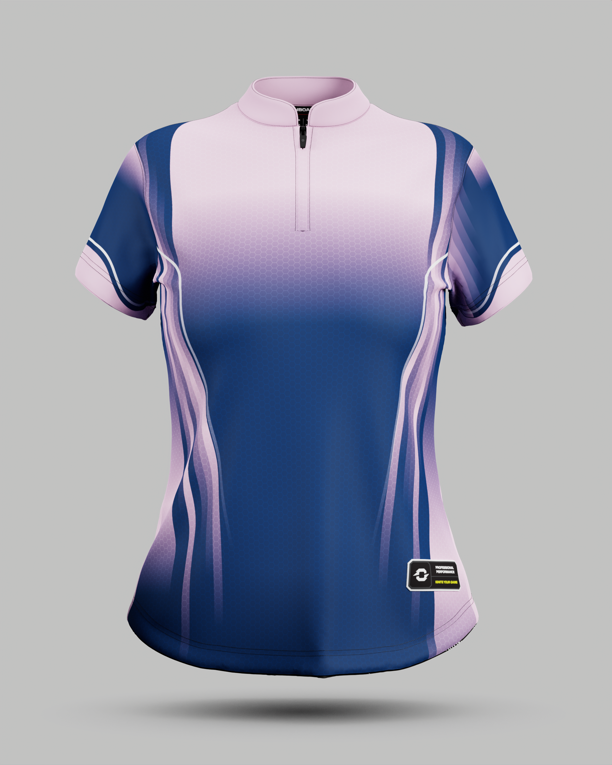 Womens Blaze 1/4 Zip Pro Collar Jersey