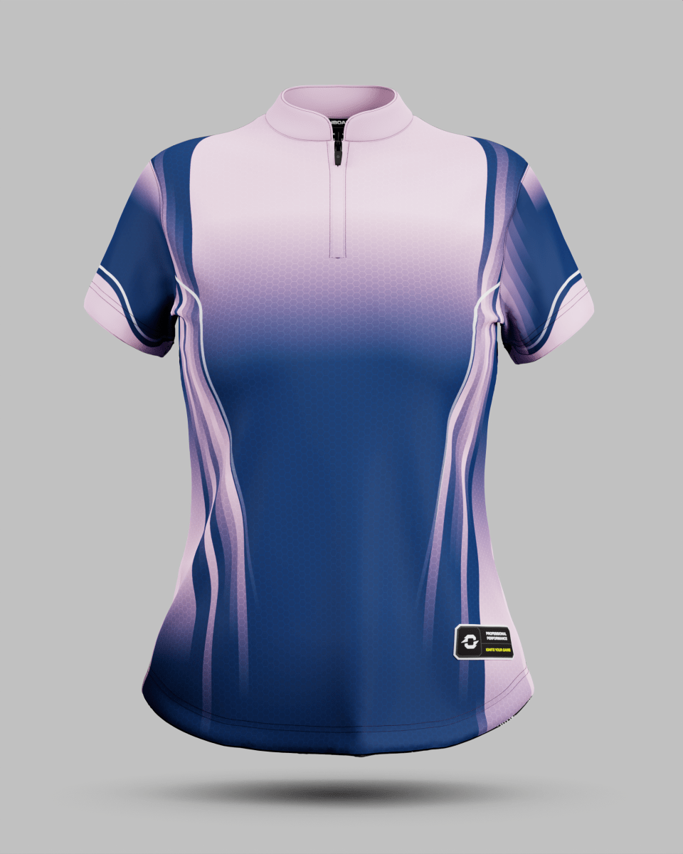 Womens Blaze 1/4 Zip Pro Collar Jersey - Onboard Sportswear