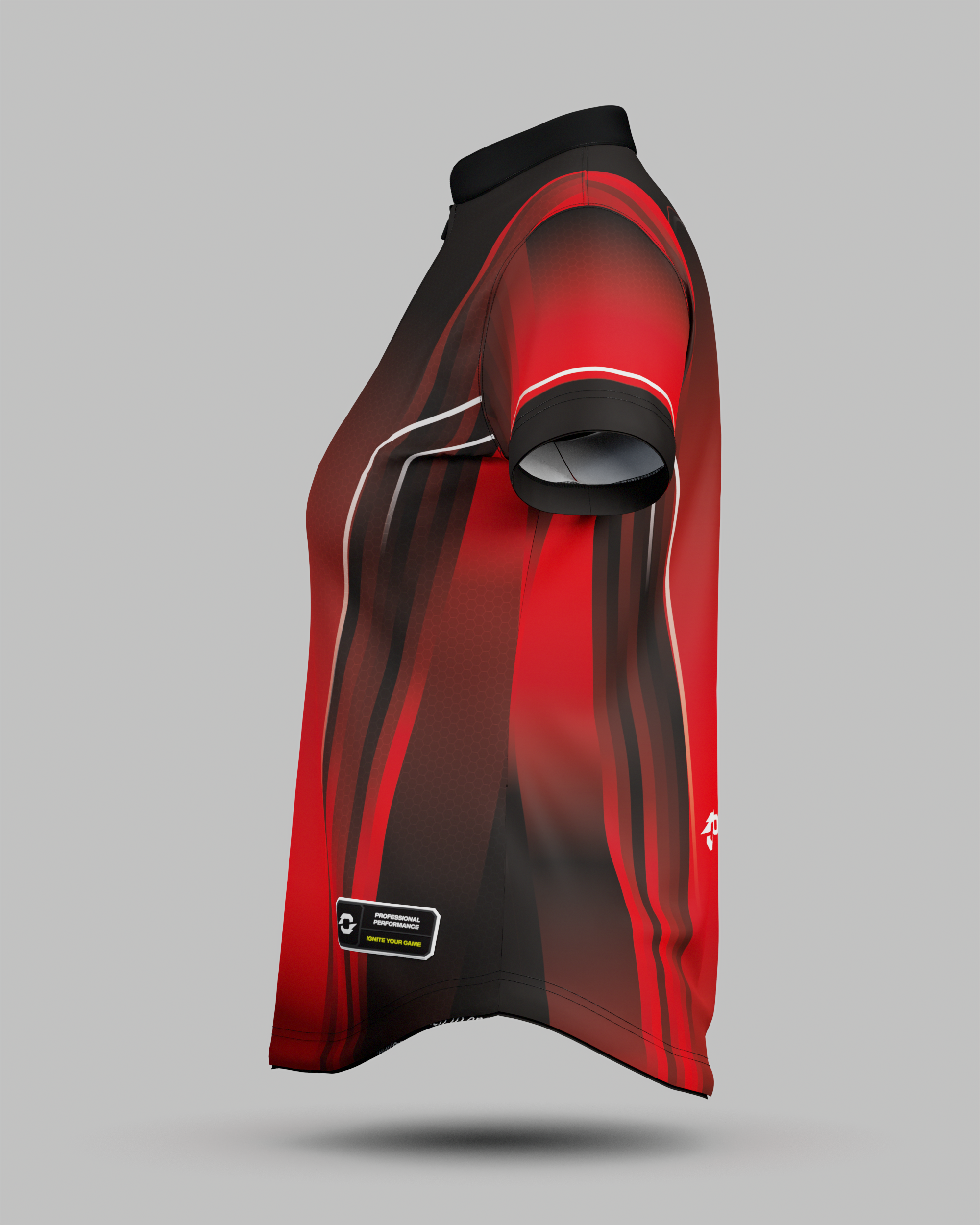 Womens Blaze 1/4 Zip Pro Collar Jersey
