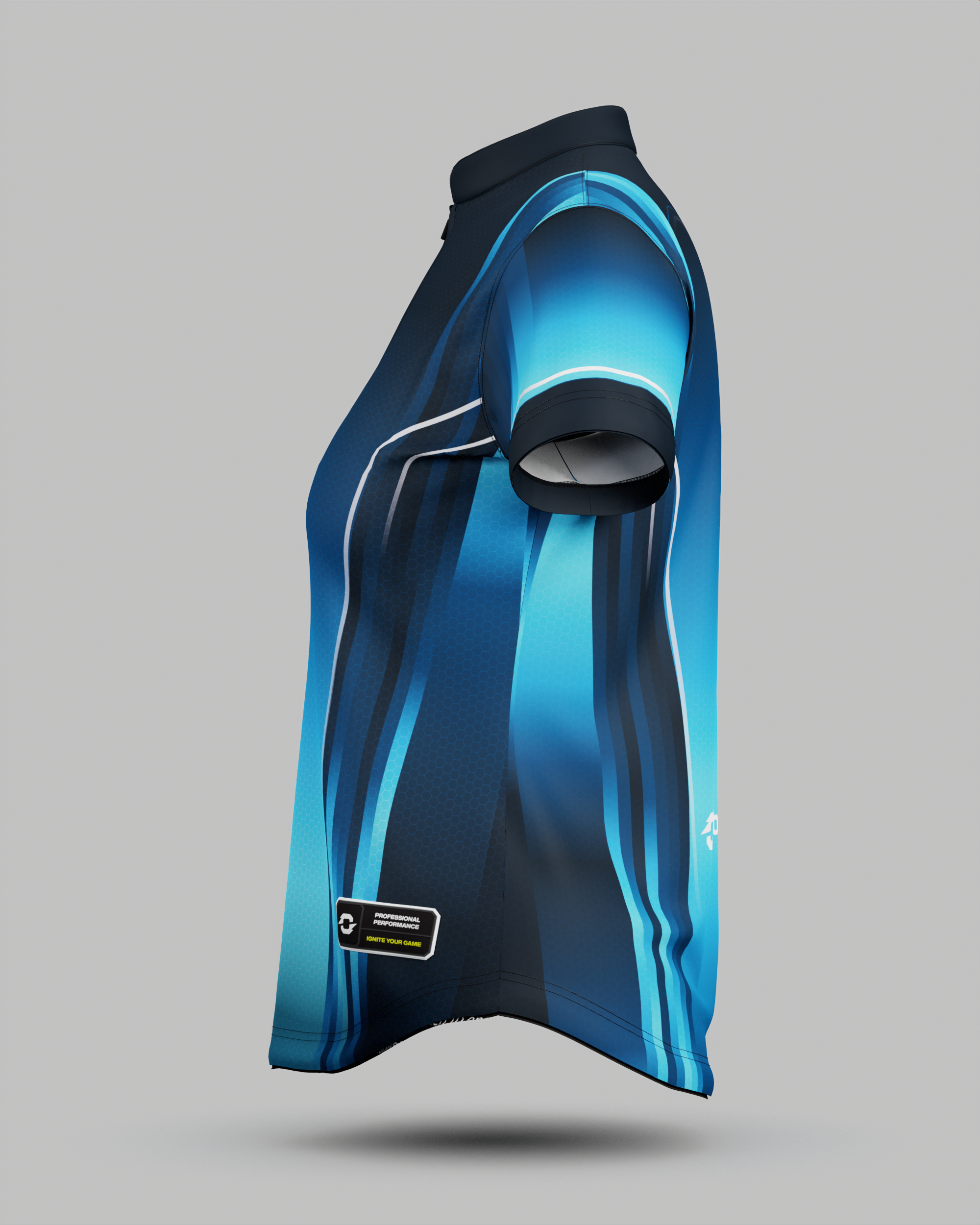 Womens Blaze 1/4 Zip Pro Collar Jersey