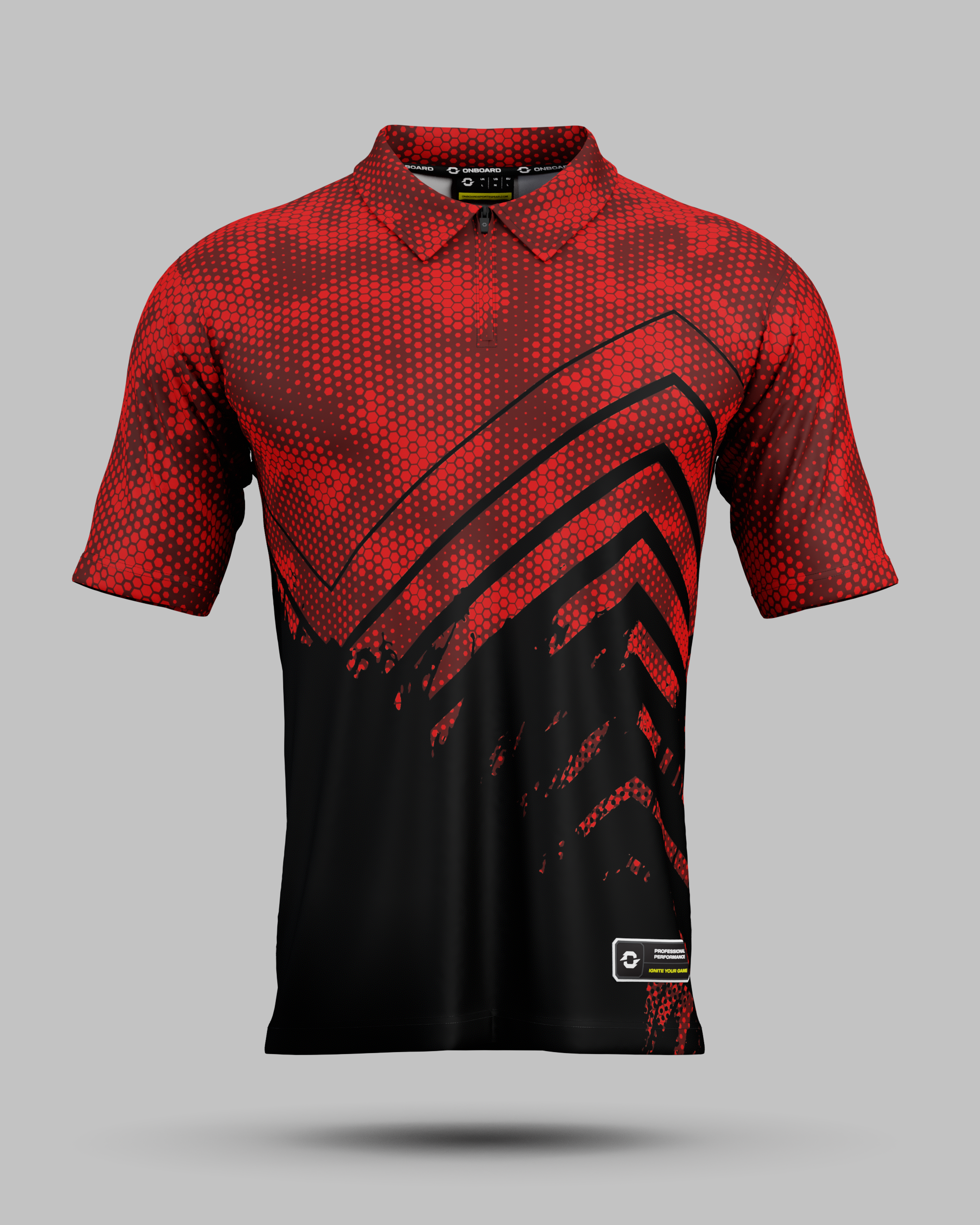 Boston 1/4 Zip Polo Collar Jersey