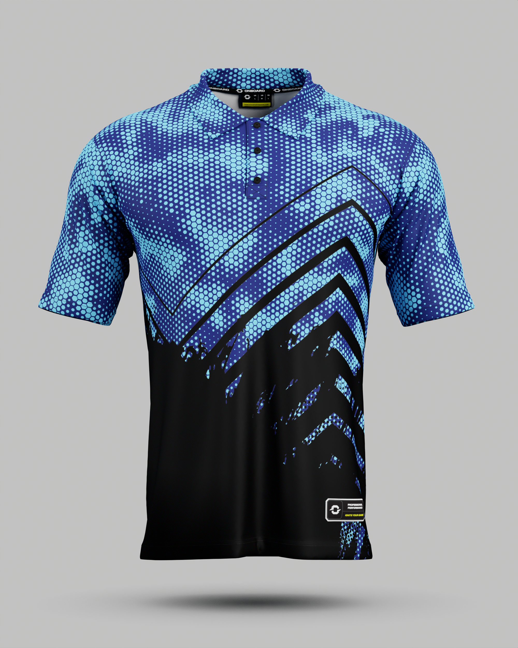 Youth Boston 3 Button Polo Collar Jersey
