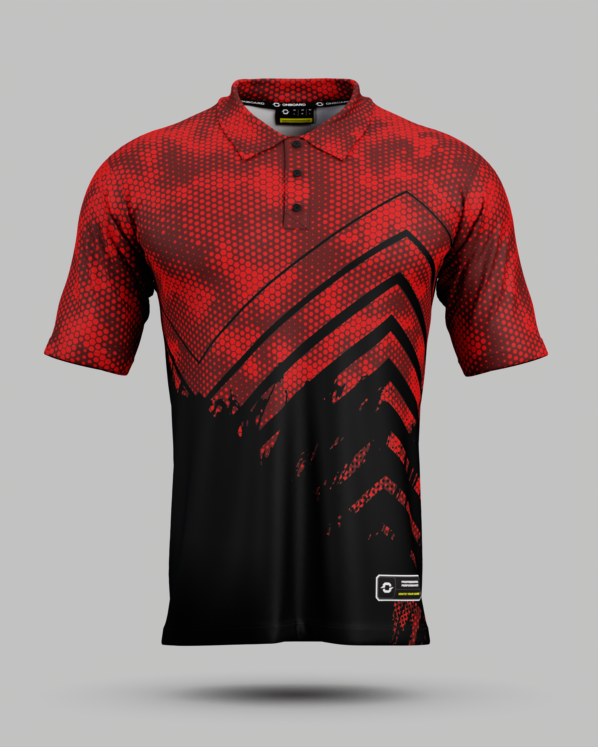 Youth Boston 3 Button Polo Collar Jersey