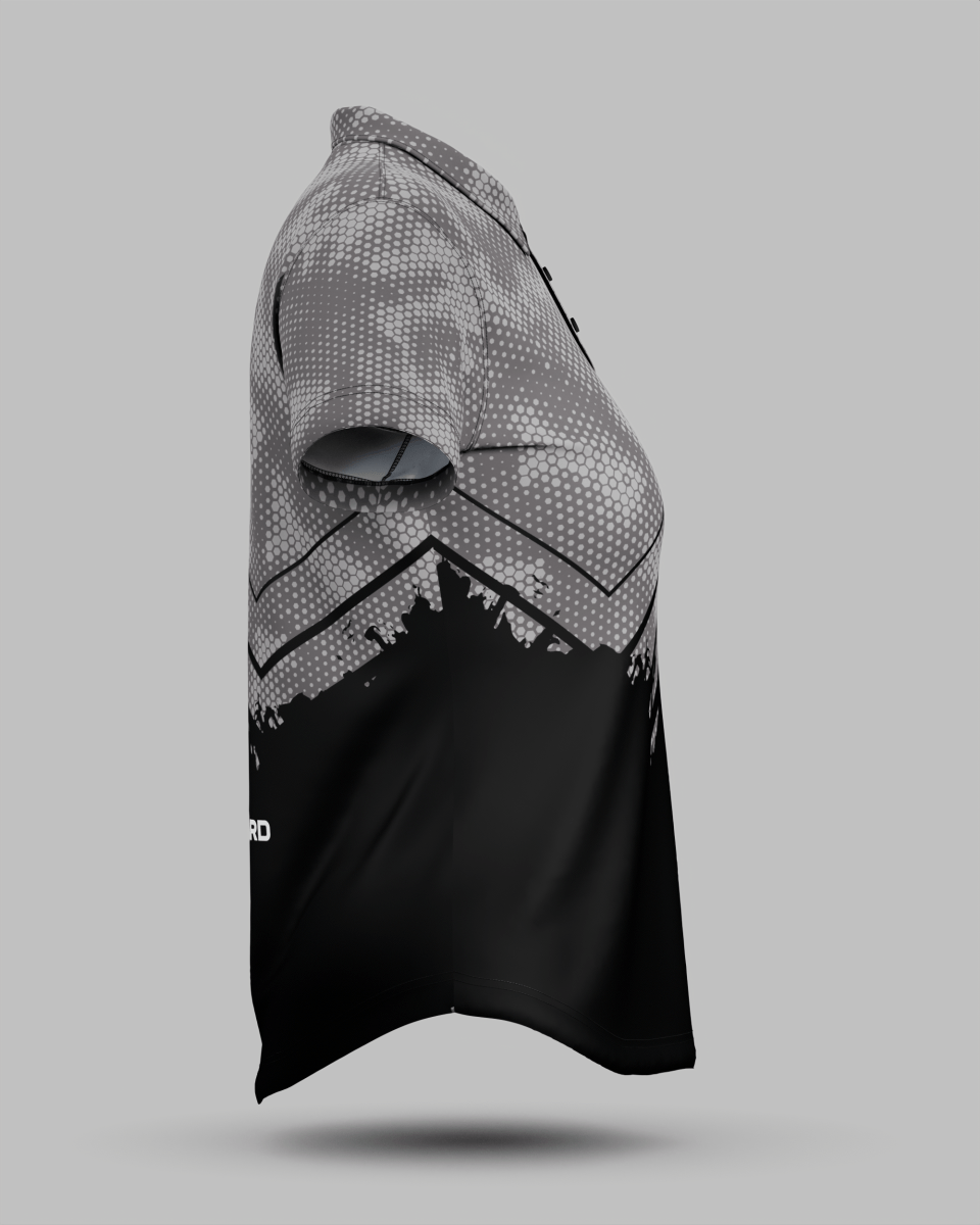 Womens Boston 3 Button Polo Collar Jersey - Onboard Sportswear