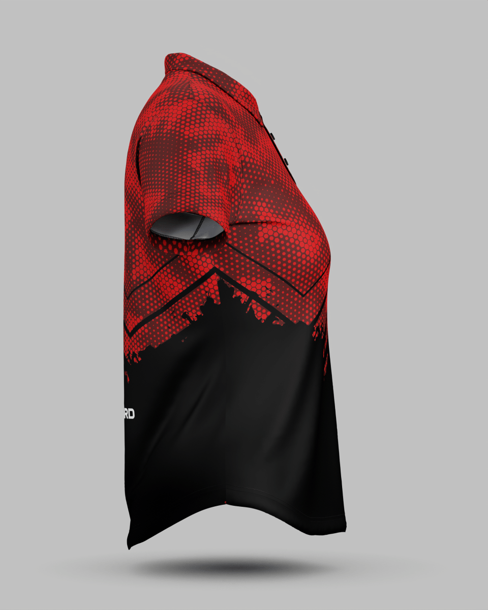 Womens Boston 3 Button Polo Collar Jersey - Onboard Sportswear