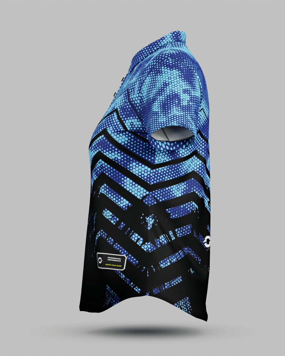 Womens Boston 3 Button Polo Collar Jersey - Onboard Sportswear